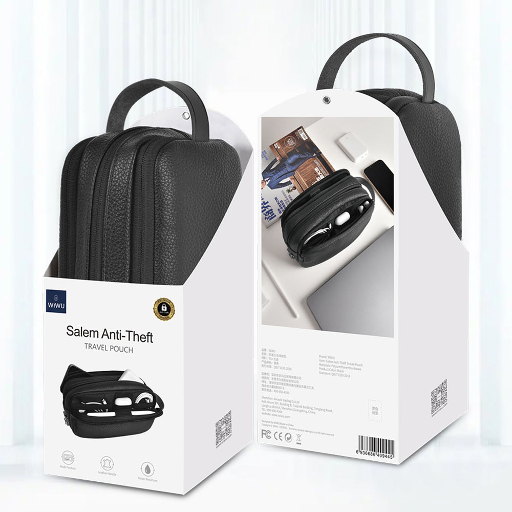 WIWU Salem Anti-Theft Travel Pouch