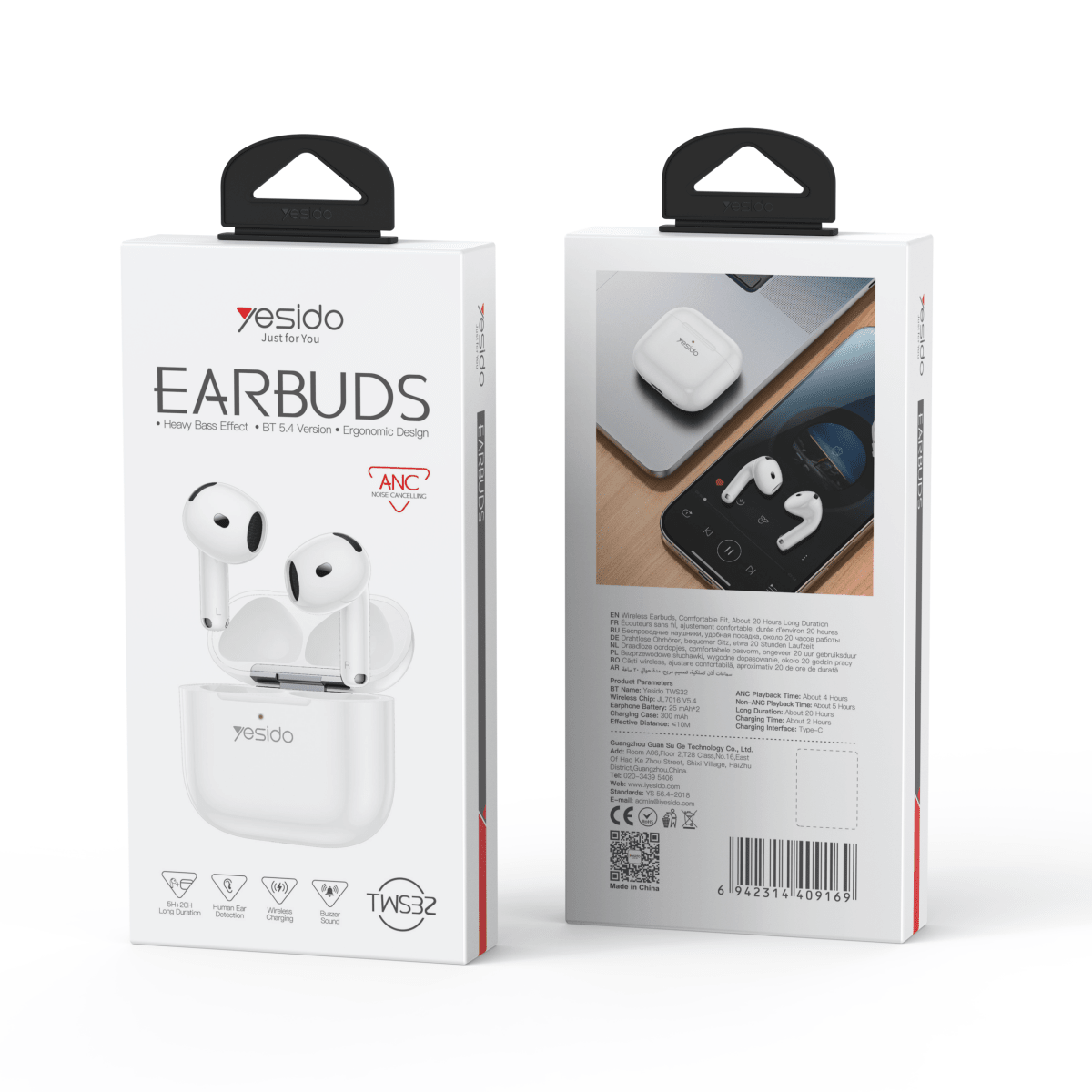 Yesido TWS32 Earbuds