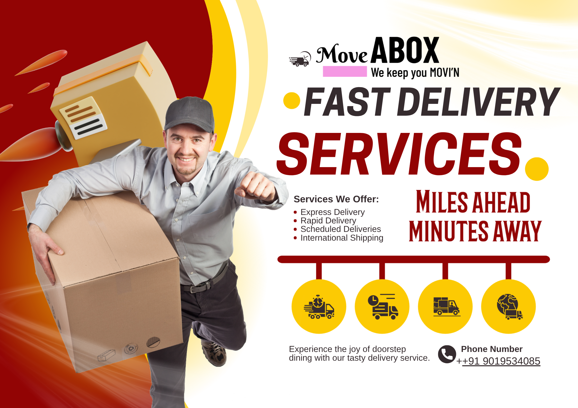 The Moment you BlinkβWeβre Already at the destination! your one and only MoveABOX