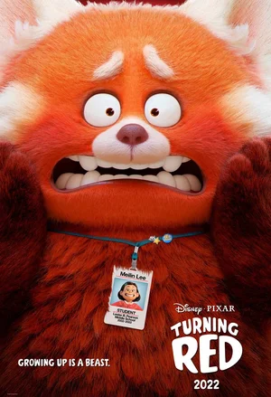 Turning Red poster