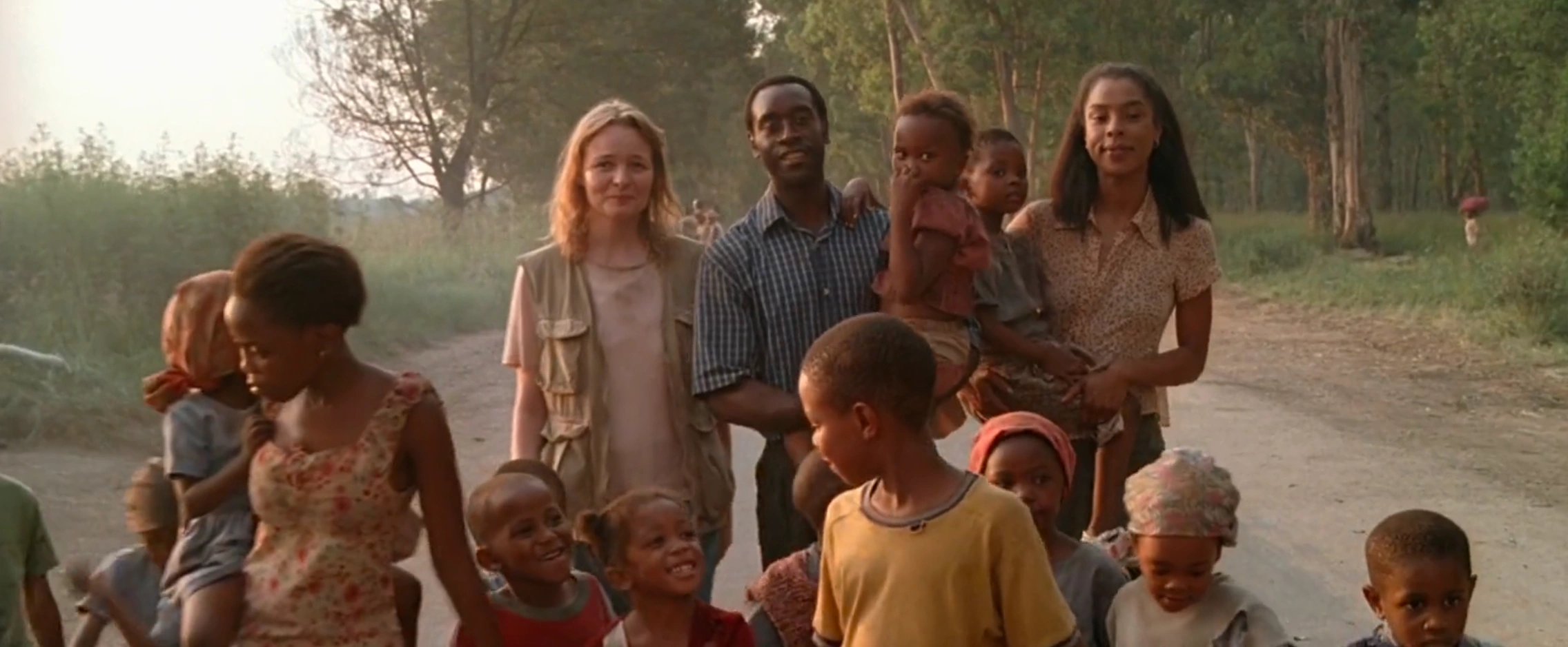 Hotel Rwanda scene