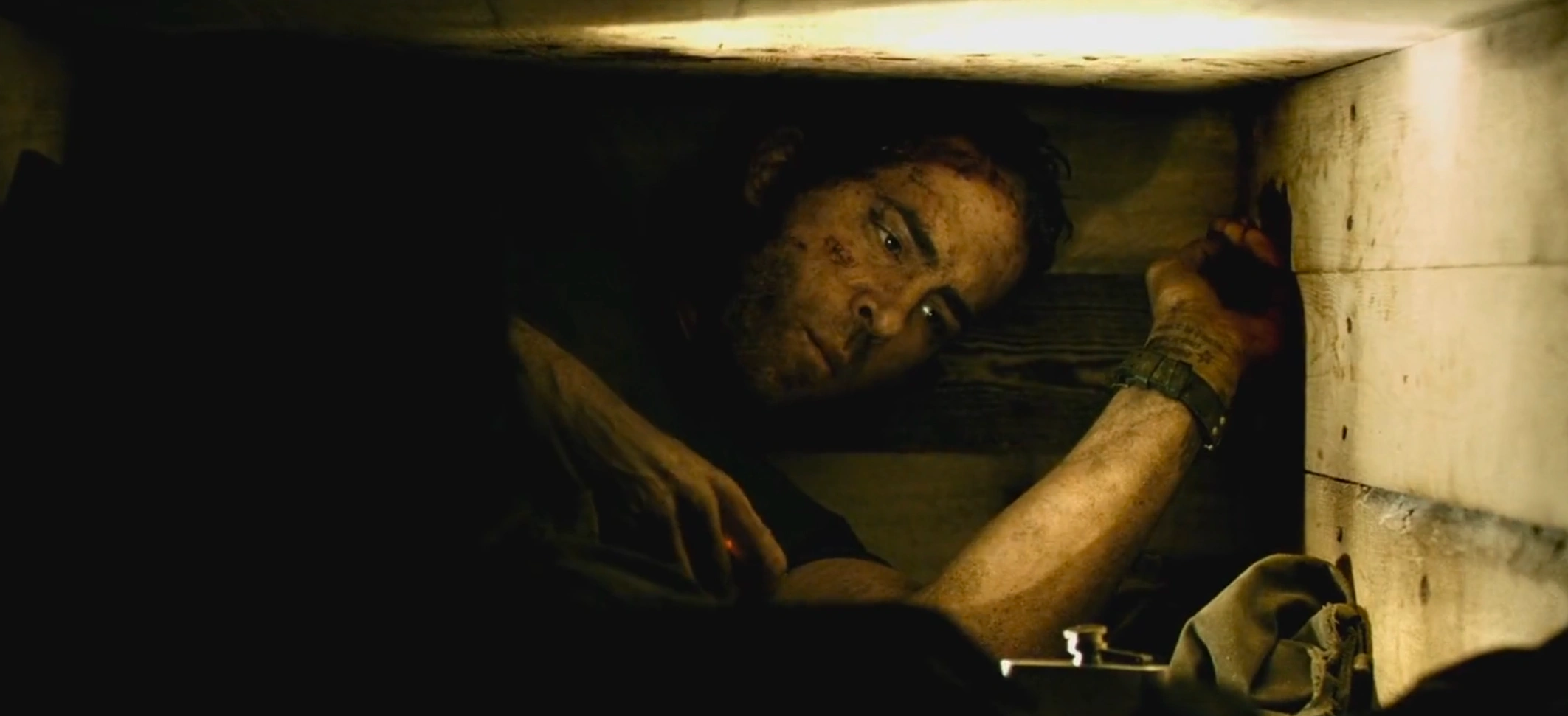 Buried scene