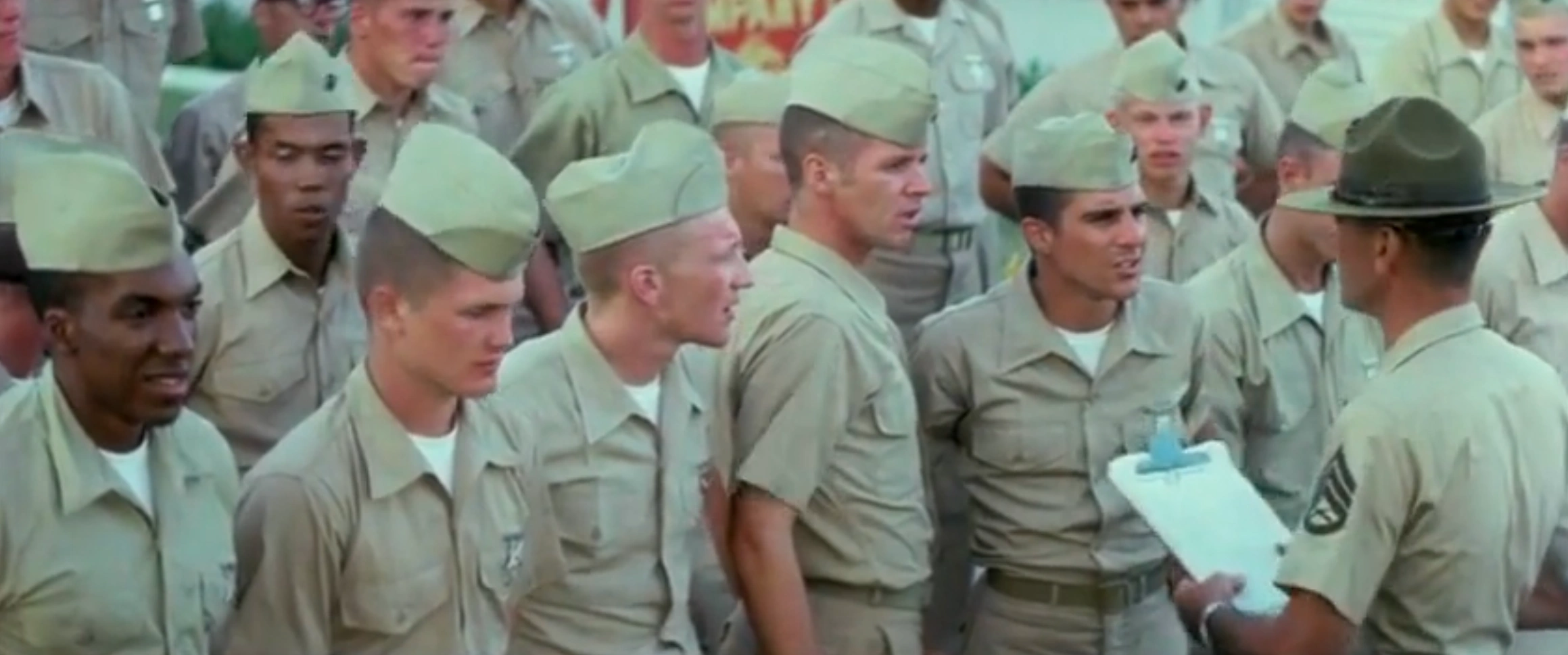The Boys in Company C scene