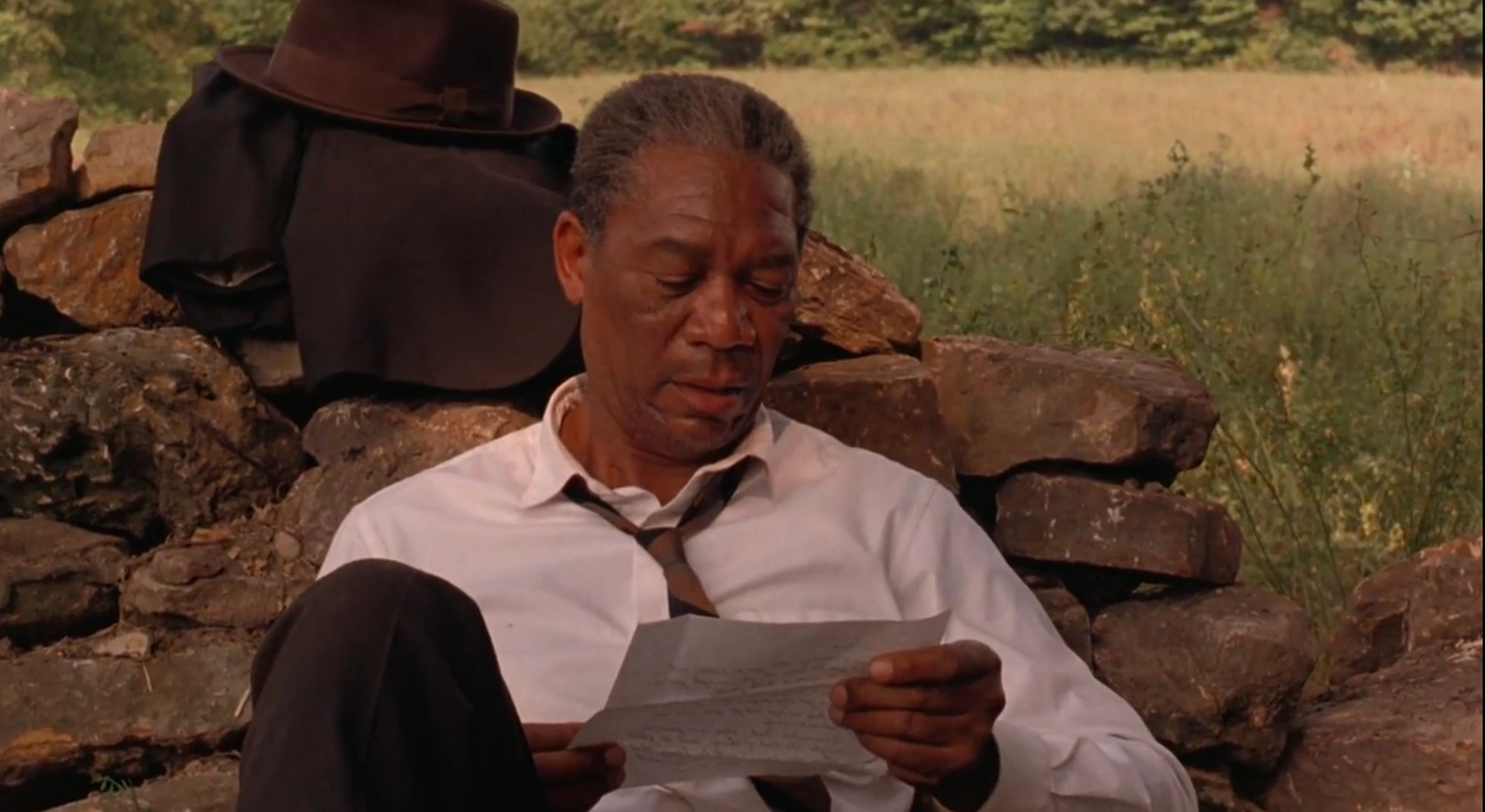 The Shawshank Redemption scene