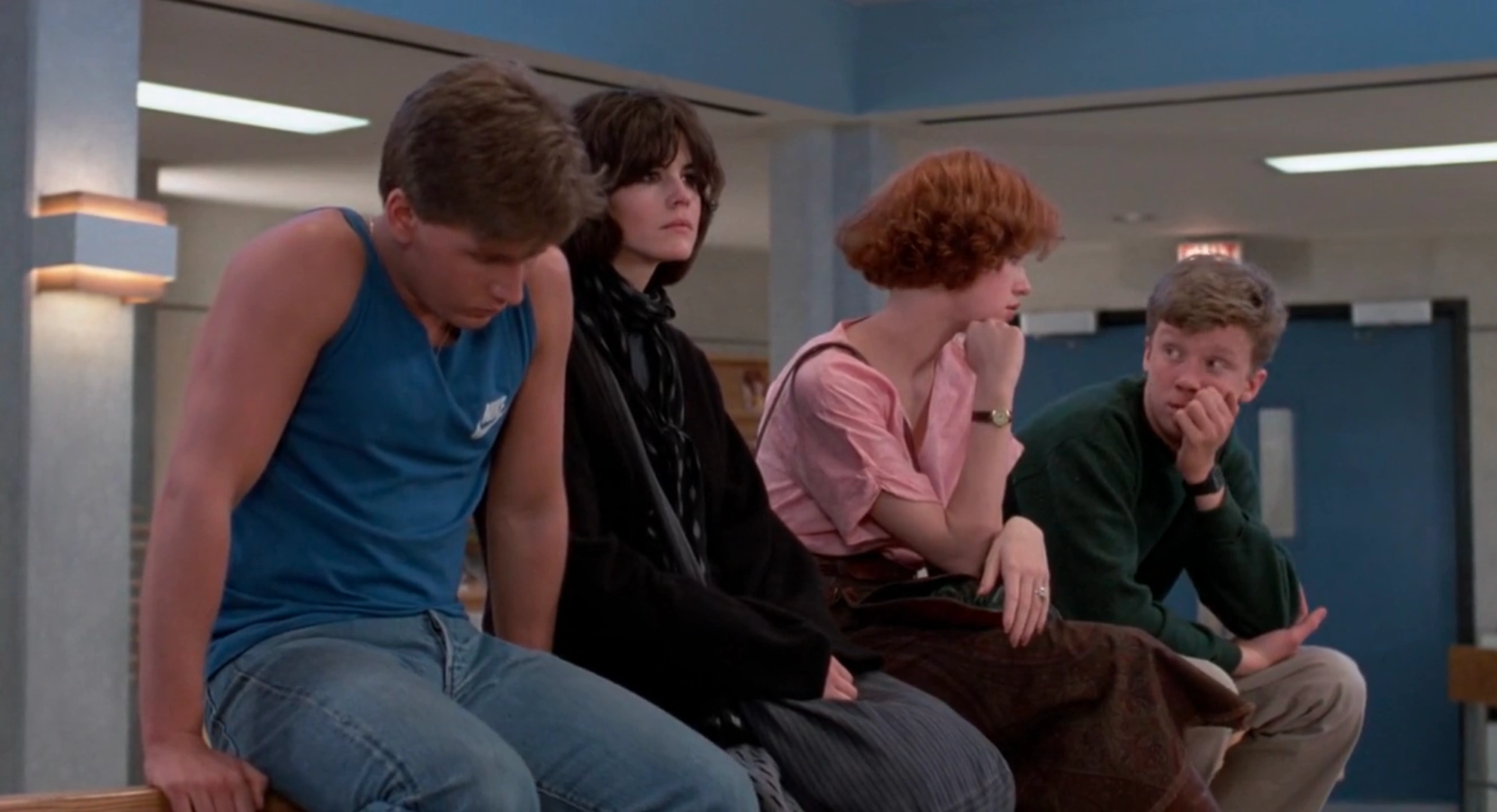 The Breakfast Club scene