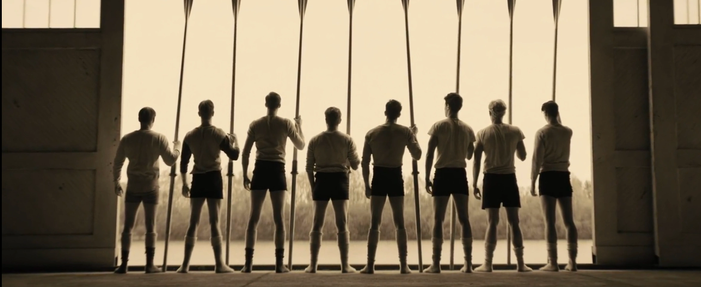The Boys in the Boat movie scene