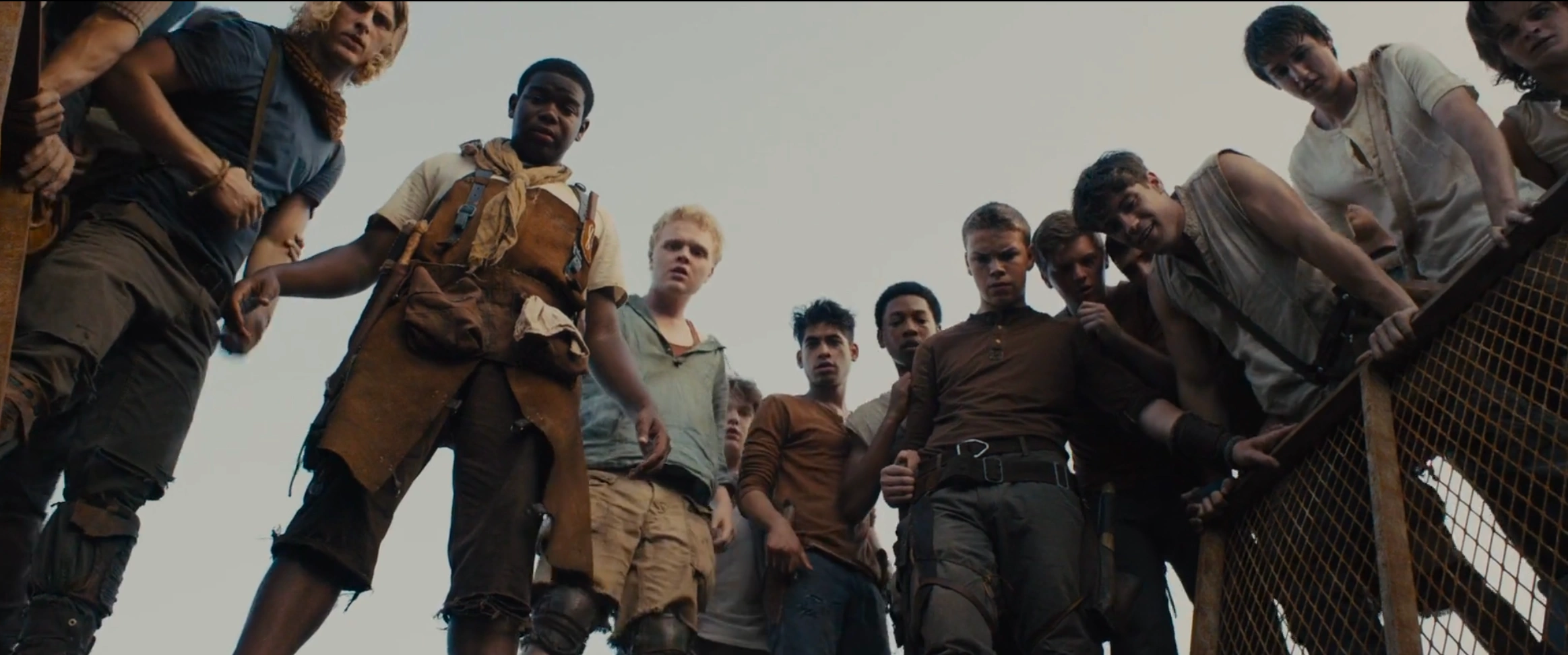 The Maze Runner (2014) scene