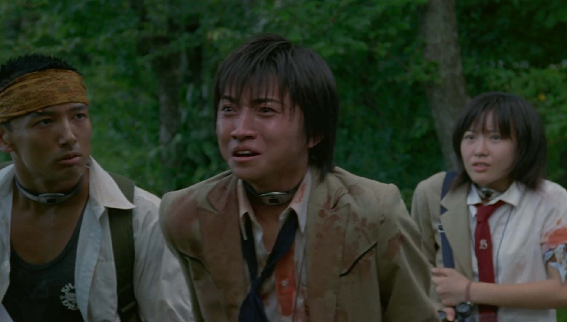 Battle Royale (2000) scene