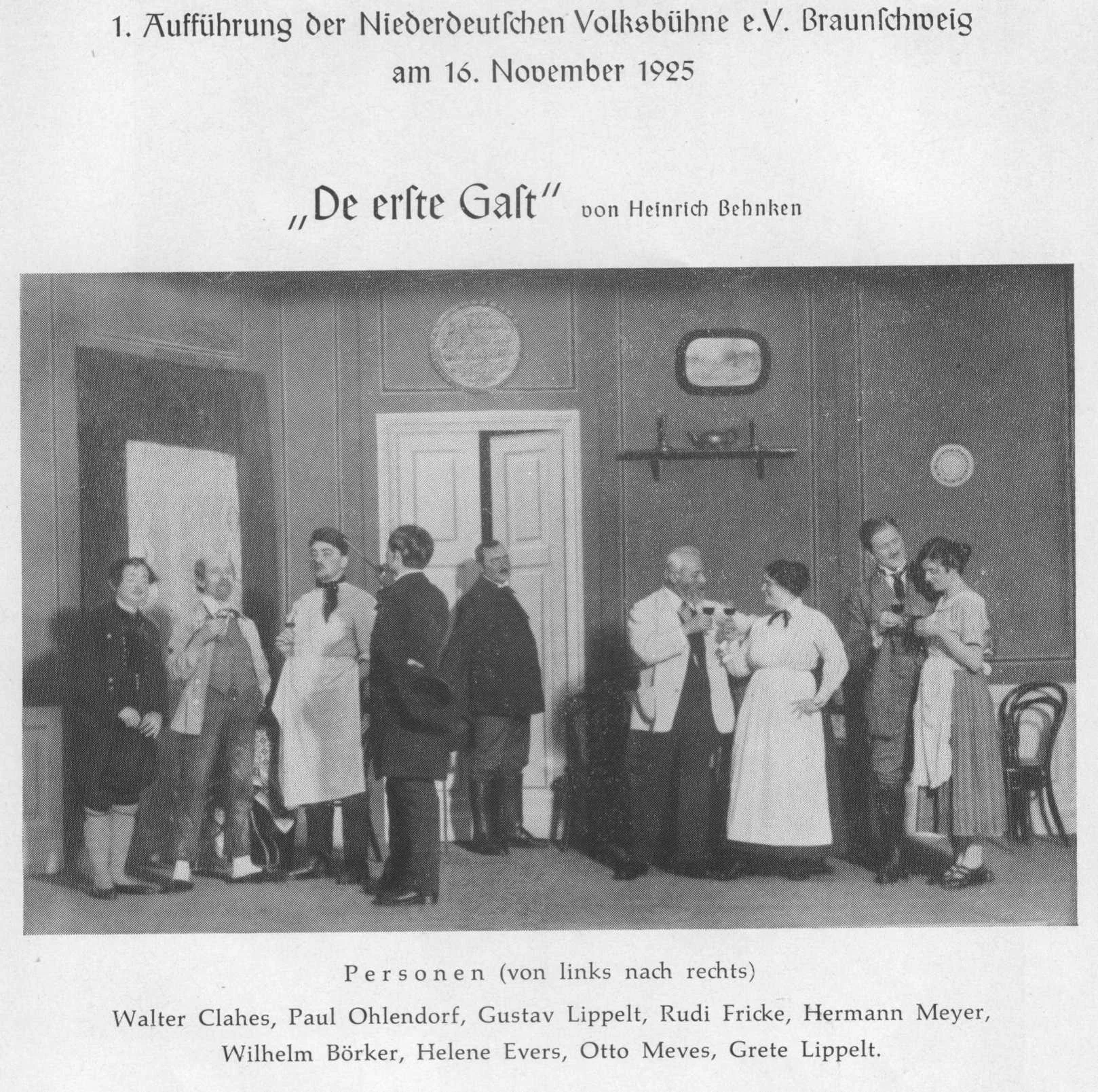 Event: Niederdeutsches Theater Braunschweig