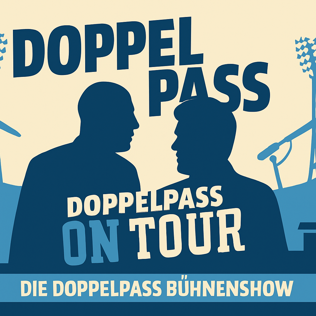 DOPPELPASS on Tour – Football Talk at the Freiheitshalle Hof