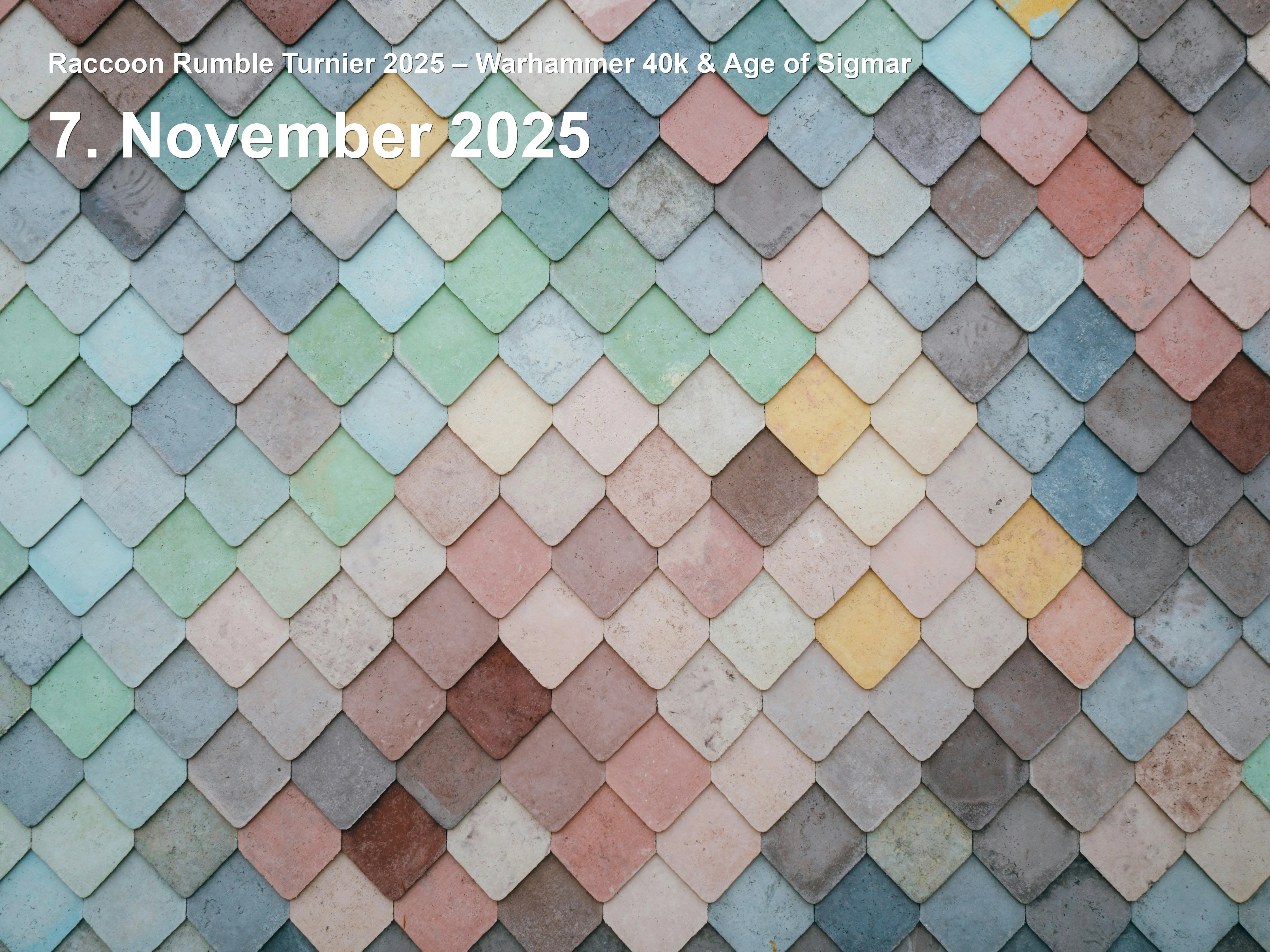 Event: Raccoon Rumble Tournament 2025 – Warhammer 40k & Age of Sigmar