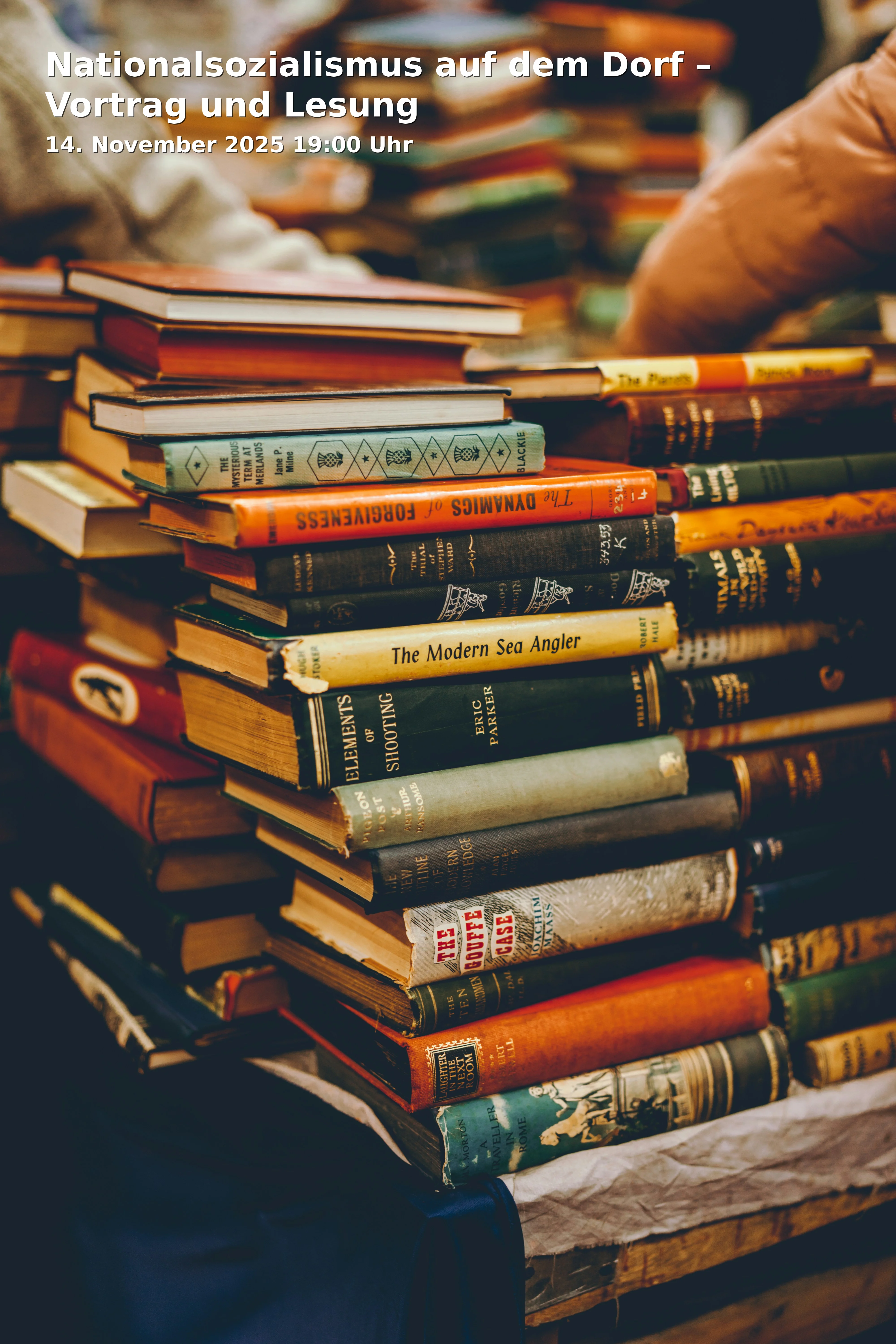 Event: Nationalsozialismus auf dem Dorf – Vortrag und Lesung