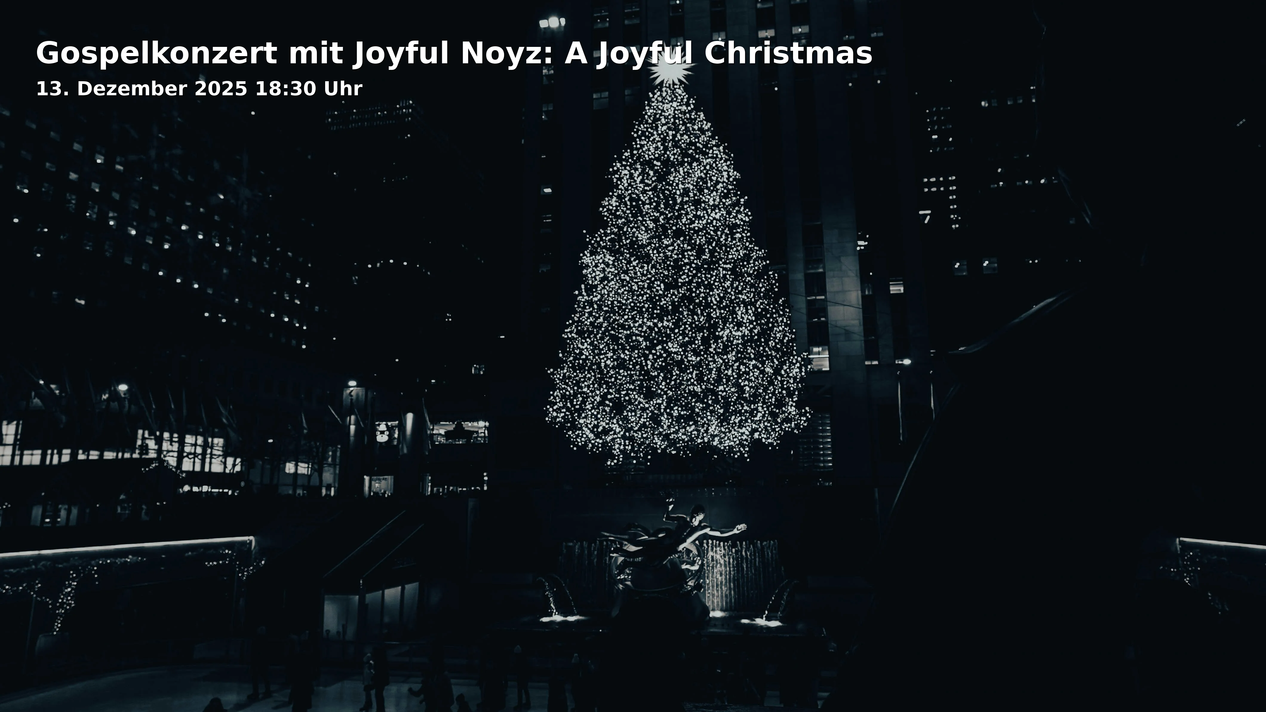 Event: Gospelkonzert mit Joyful Noyz: A Joyful Christmas in Vereinshaus Traunstein, Traunerstraße 1, 83278 Traunstein on 13. Dezember 2025
