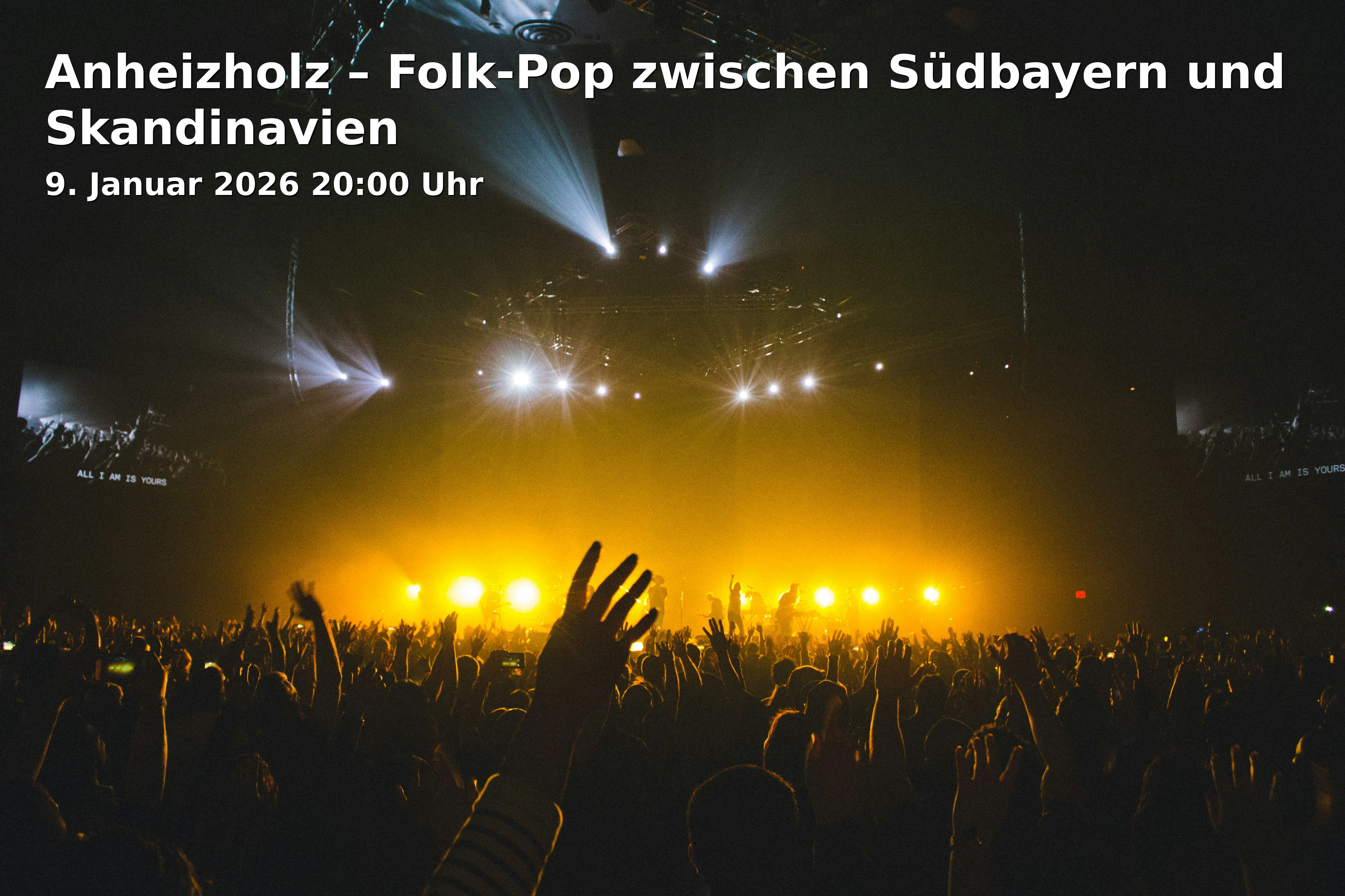 Event: Anheizholz – Folk-Pop zwischen Südbayern und Skandinavien