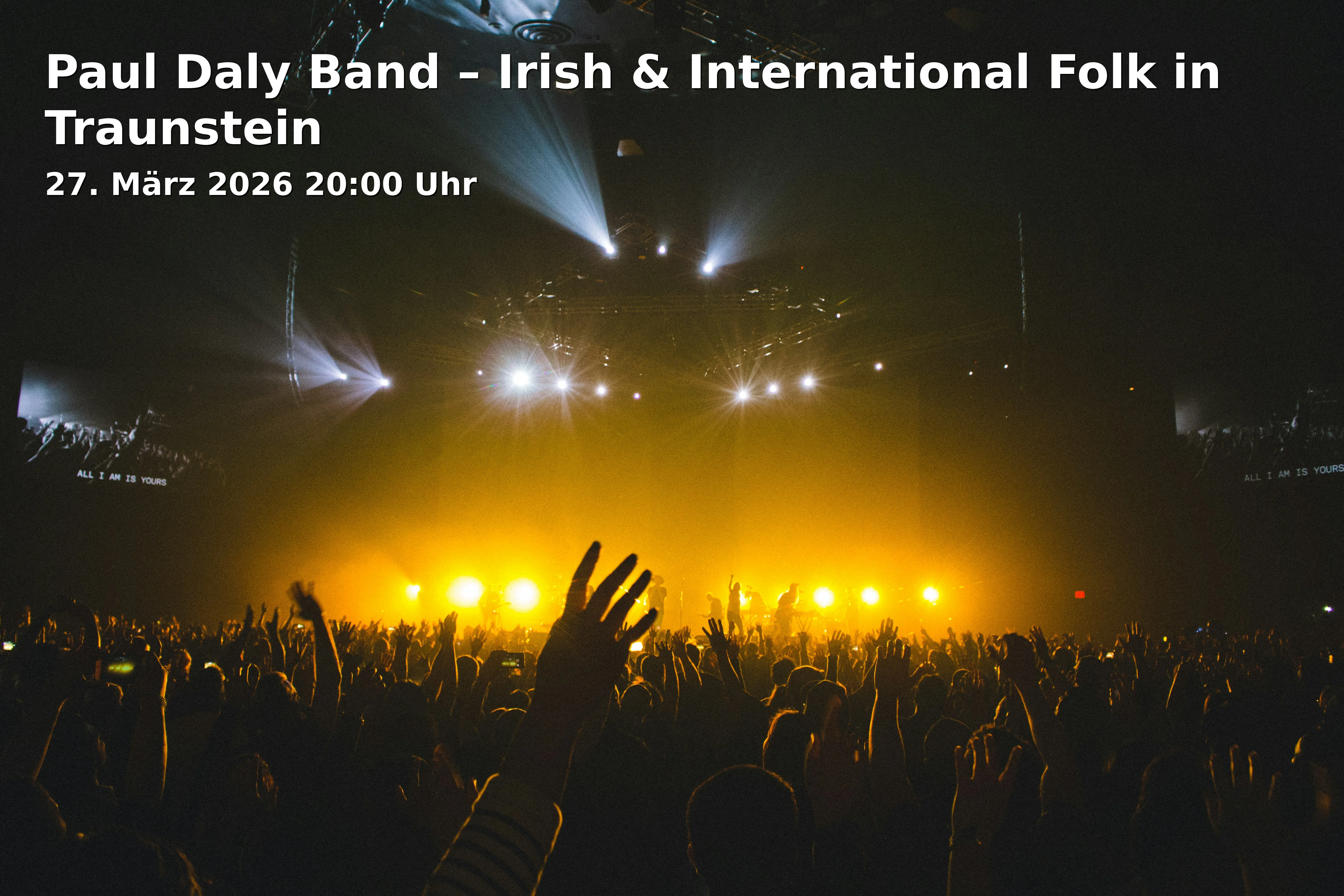 Event: Paul Daly Band – Irish & International Folk in Traunstein in NUTS – die Kulturfabrik, Crailsheimstraße 12, 83278 Traunstein on 27. März 2026
