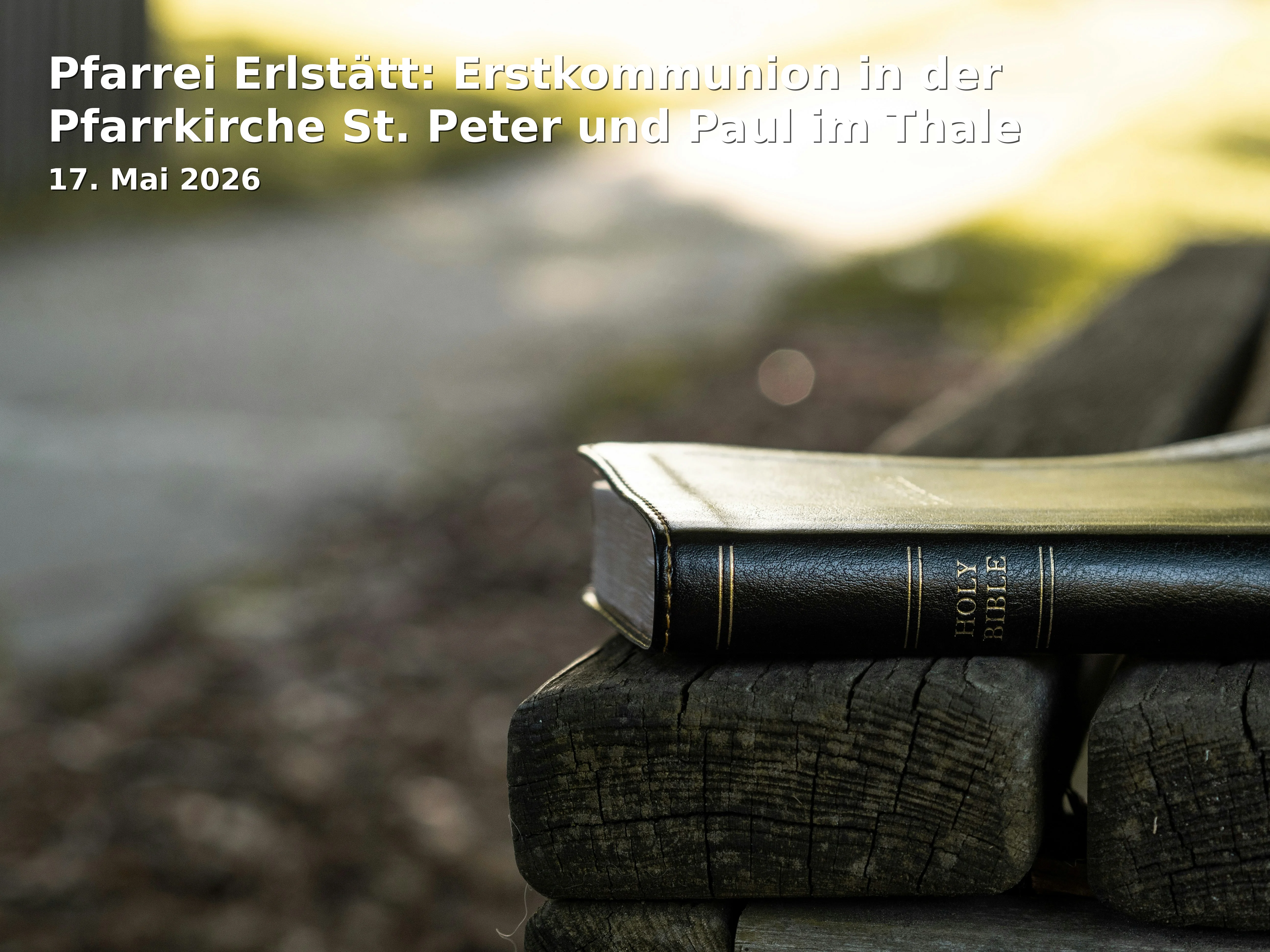Event: Pfarrei Erlstätt: Erstkommunion in der Pfarrkirche St. Peter und Paul im Thale in Pfarrkirche St. Peter und Paul im Thale, 83355 Grabenstätt-Erlstätt, Deutschland on 17. Mai 2026