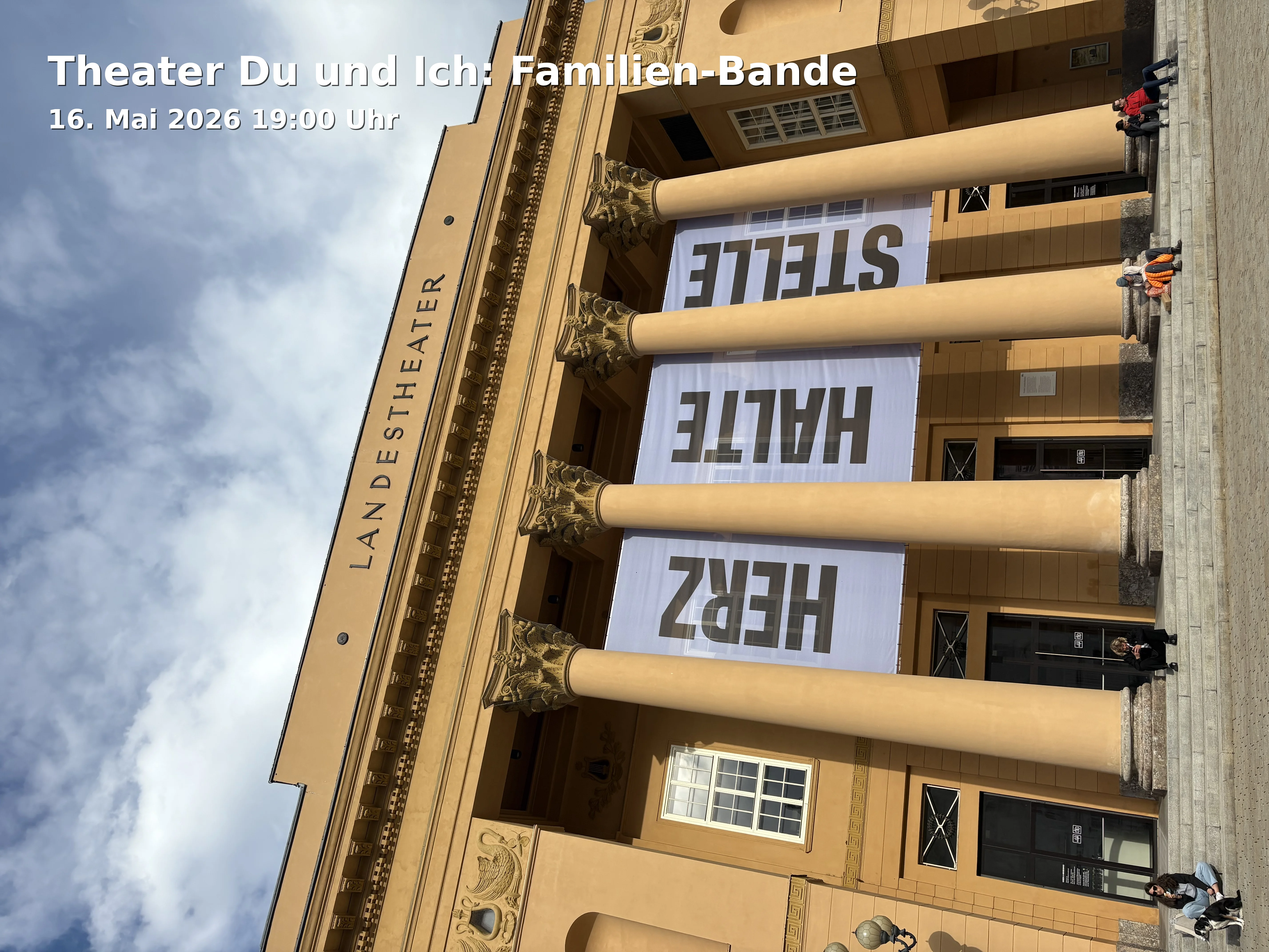 Event: Theater Du und Ich: Familien-Bande in NUTS – die Kulturfabrik, Crailsheimstraße 12, 83278 Traunstein on 16. Mai 2026