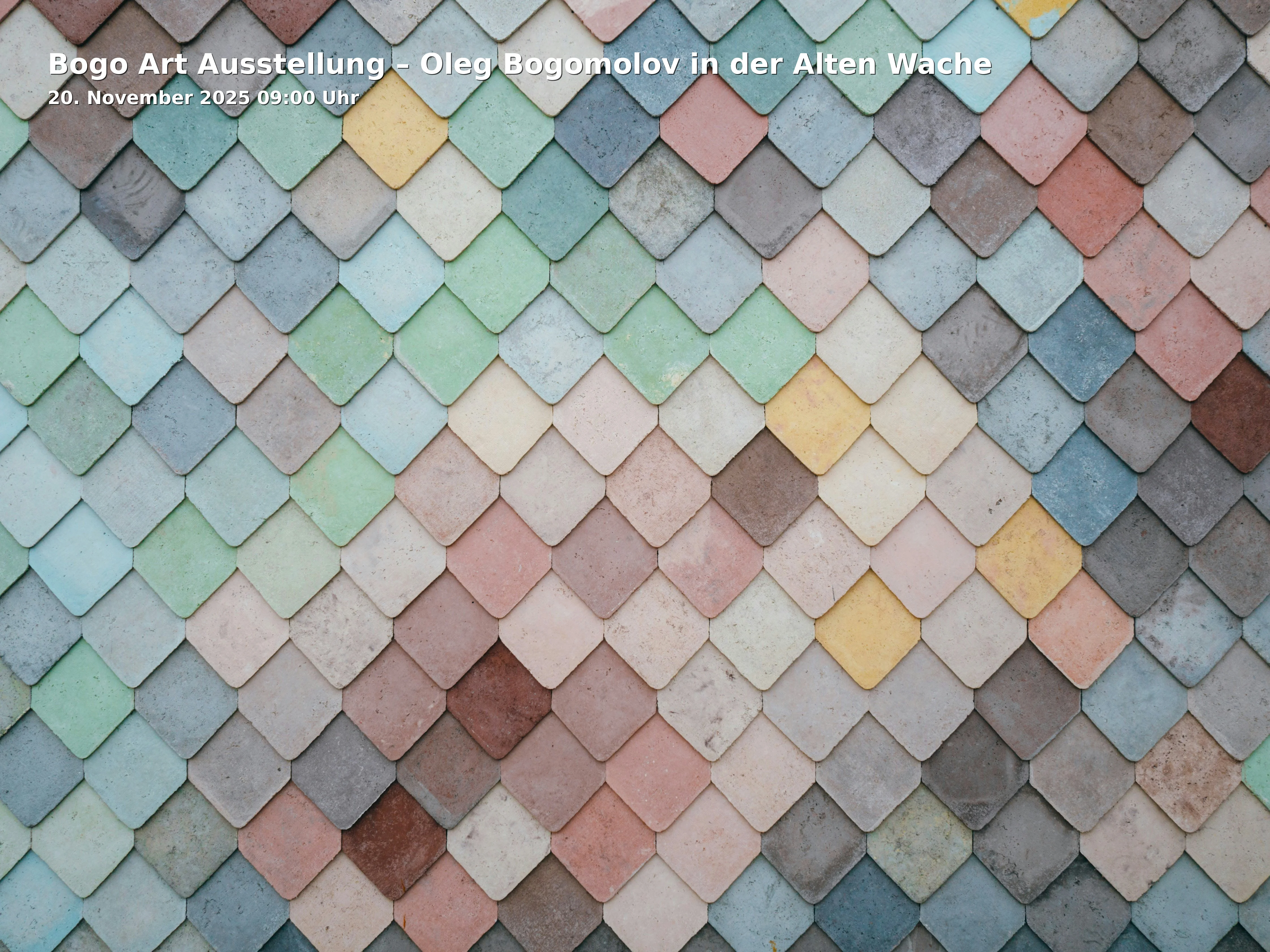 Event: Bogo Art Ausstellung – Oleg Bogomolov in der Alten Wache in Alte Wache – Rathaus EG, Stadtplatz 39, 83278 Traunstein on 20. November 2025