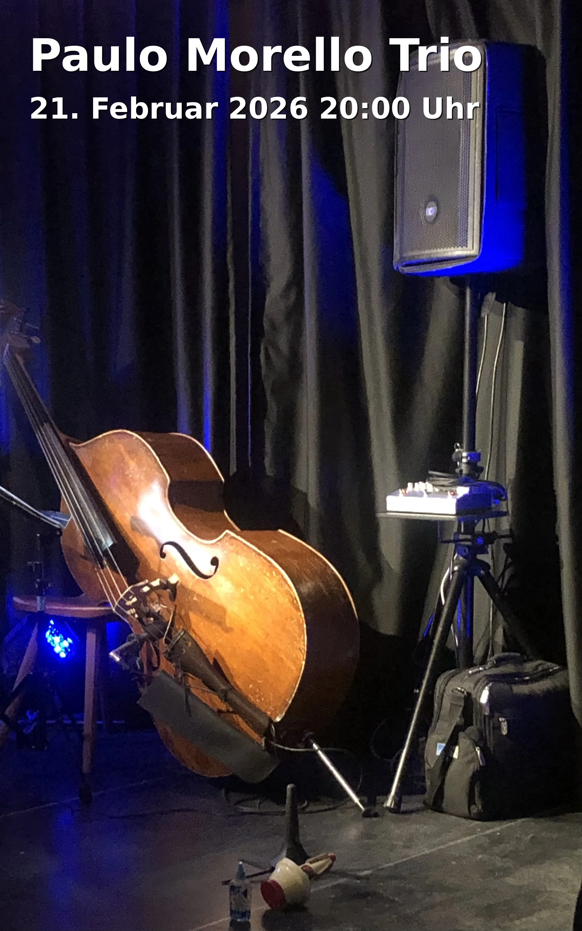 Event: Paulo Morello Trio in Kulturforum Klosterkirche Traunstein, Ludwigstraße 10-12, 83278 Traunstein on 21. Februar 2026