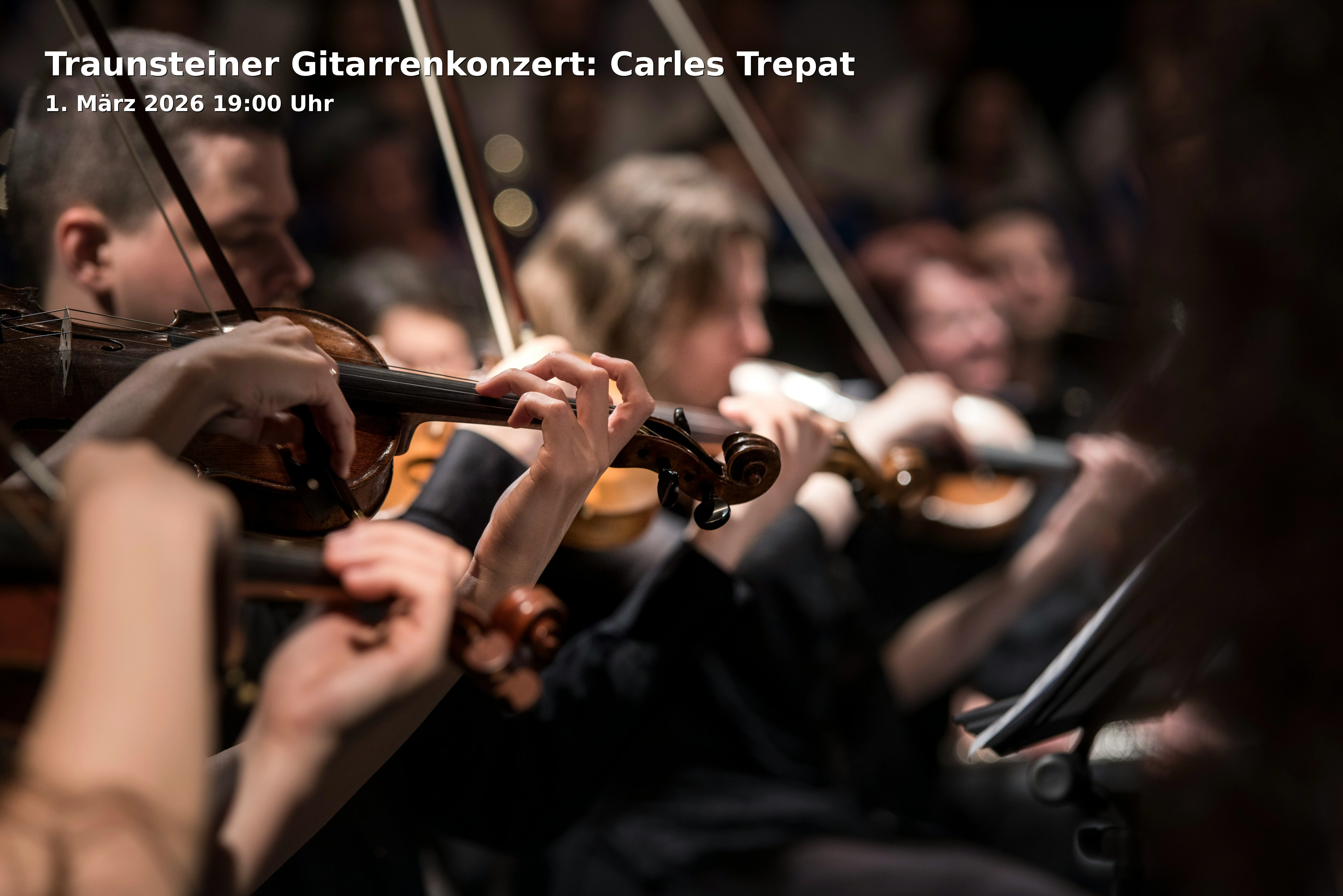 Event: Traunsteiner Gitarrenkonzert: Carles Trepat in Kulturforum Klosterkirche Traunstein, Ludwigstraße 10-12, 83278 Traunstein on 1. März 2026