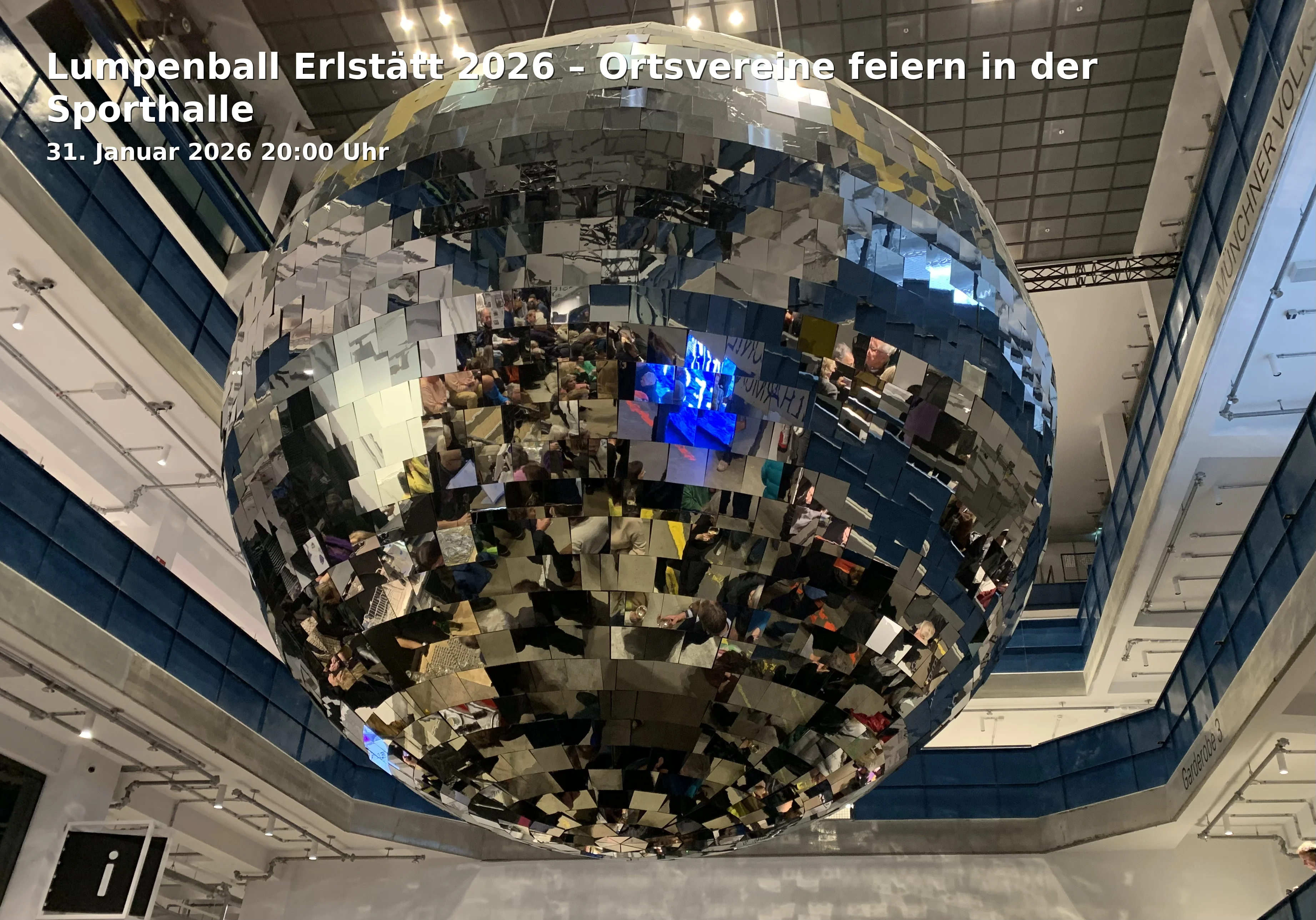 Lumpenball Erlstätt 2026 – Local Associations Celebrate in the Sports Hall