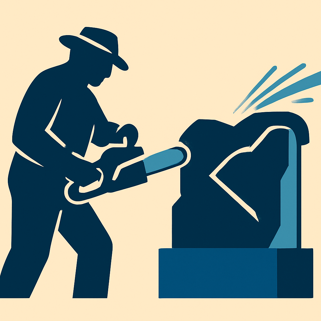 KULTWINTER im Park – Eisschnitzer Christian Staber