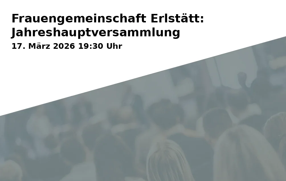 Event: Frauengemeinschaft Erlstätt: Jahreshauptversammlung