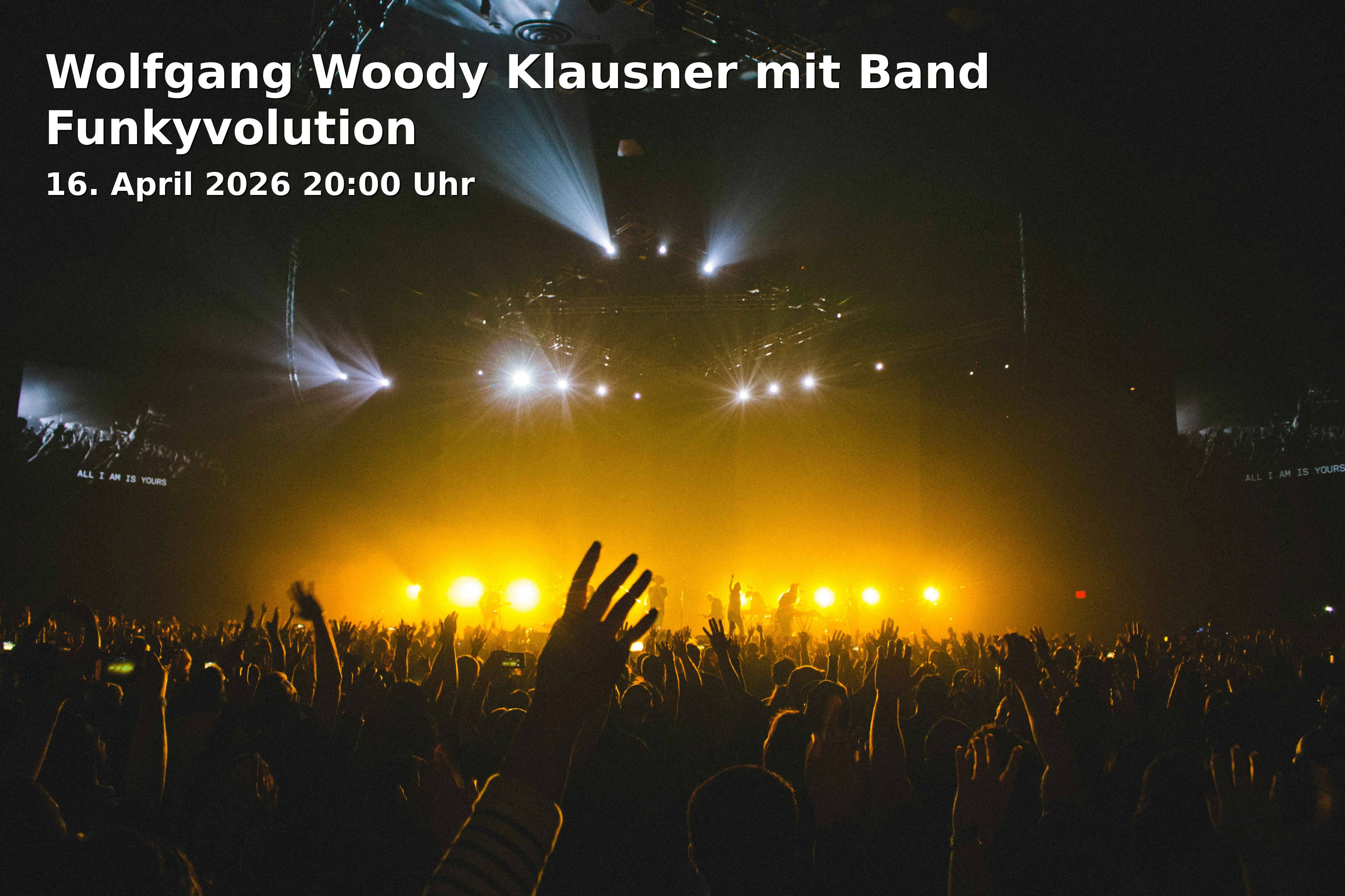 Event: Wolfgang Woody Klausner with Band Funkyvolution