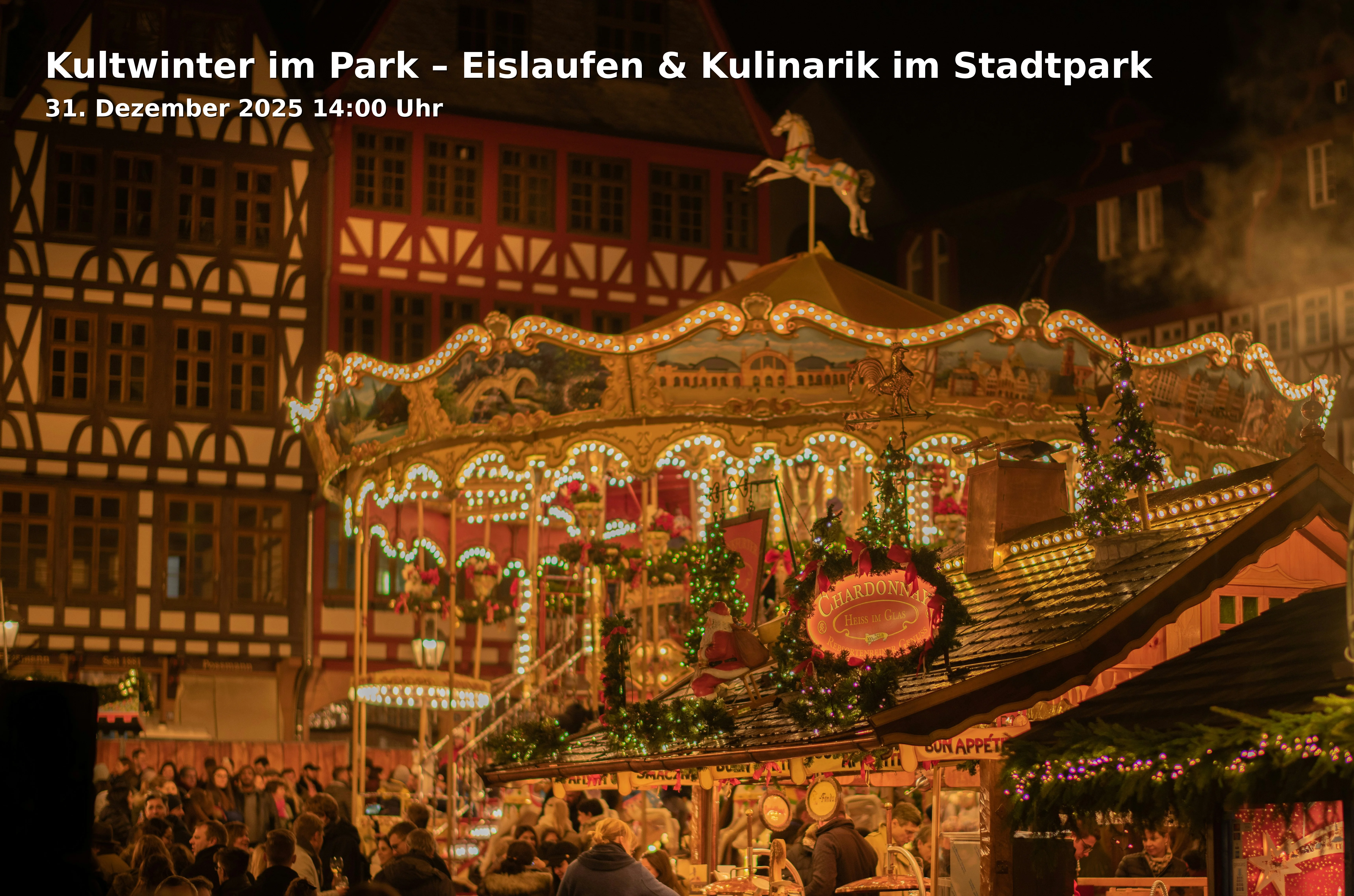 Kultwinter im Park – Eislaufen & Kulinarik im Stadtpark