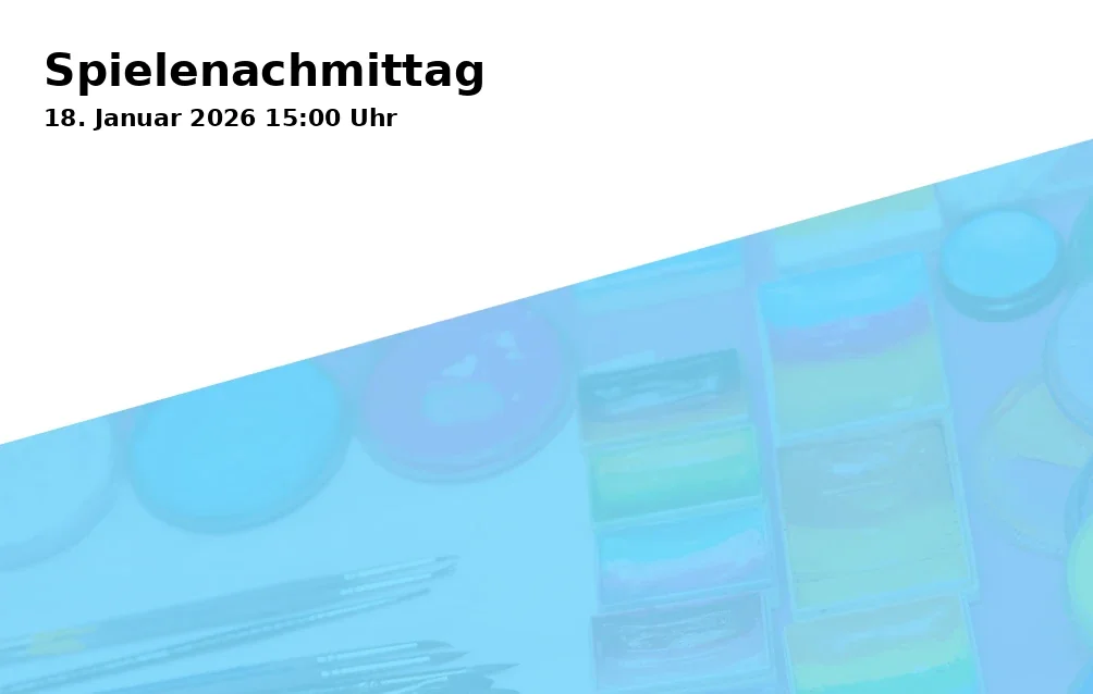 Event: Spielenachmittag