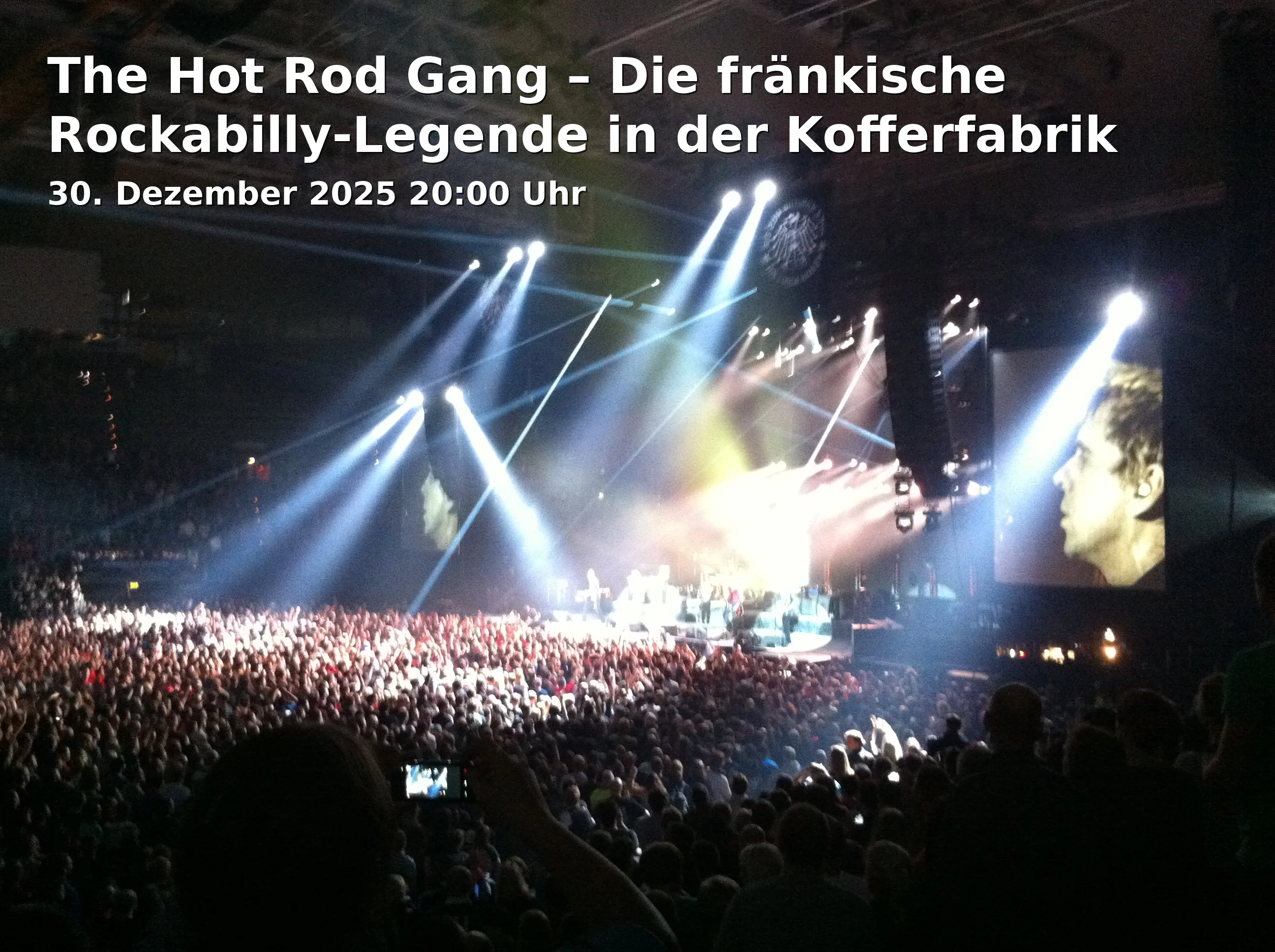 The Hot Rod Gang – The Franconian Rockabilly Legend at the Kofferfabrik