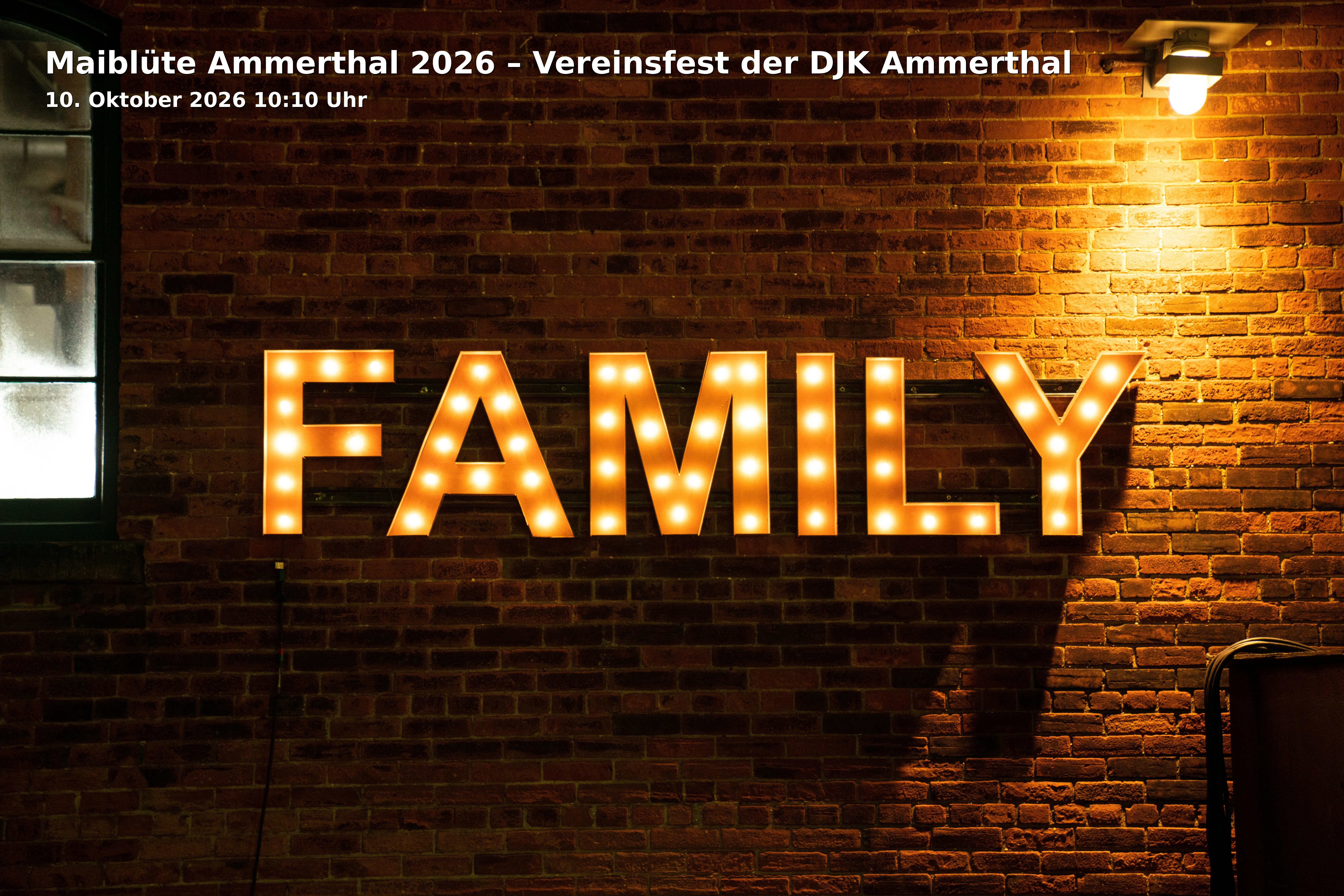 Event: Maiblüte Ammerthal 2026 – Vereinsfest der DJK Ammerthal