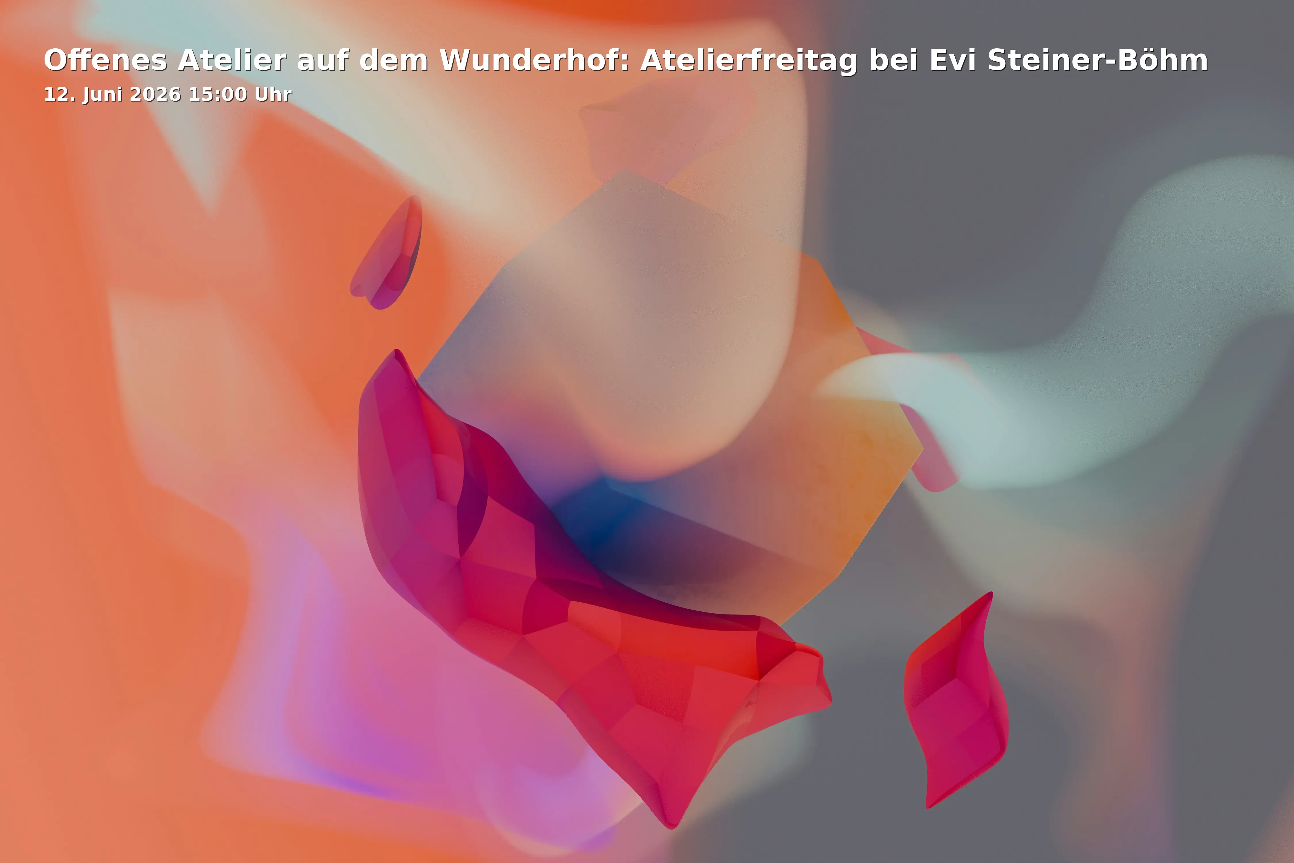 Event: Offenes Atelier auf dem Wunderhof: Atelierfreitag bei Evi Steiner-Böhm