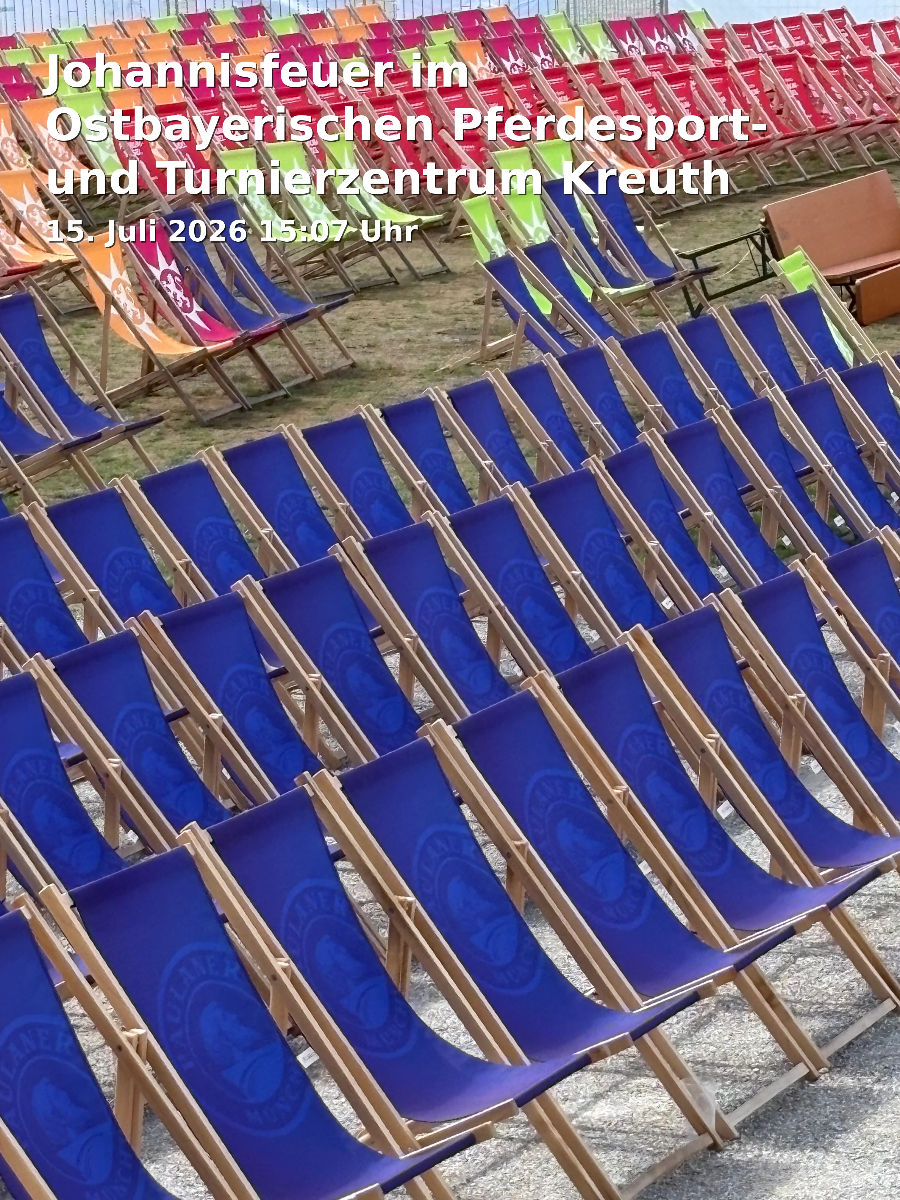 Johannisfeuer im Ostbayerischen Pferdesport- und Turnierzentrum Kreuth