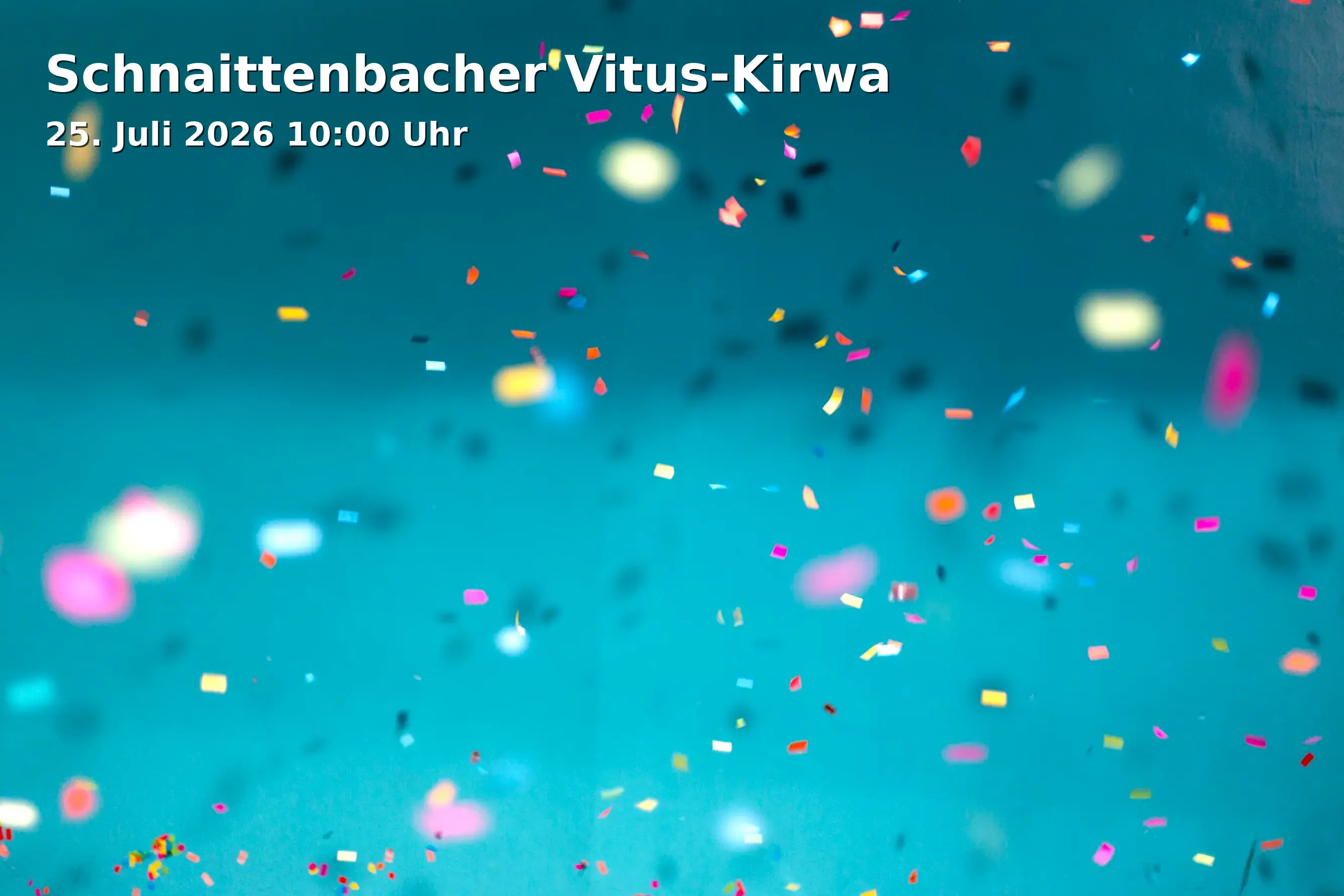 Event: Schnaittenbacher Vitus-Kirwa