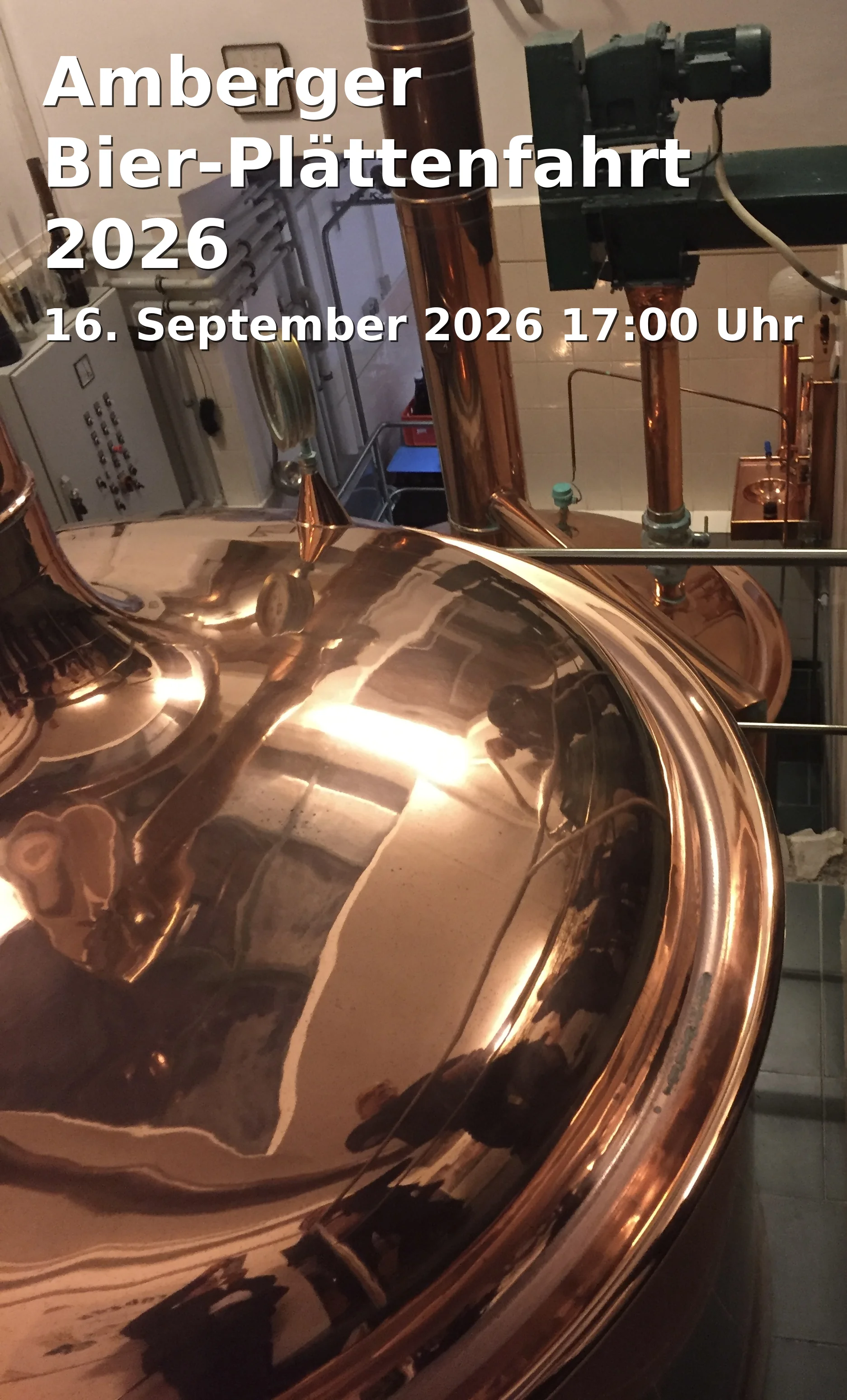 Event: Amberger Bier-Plättenfahrt 2026