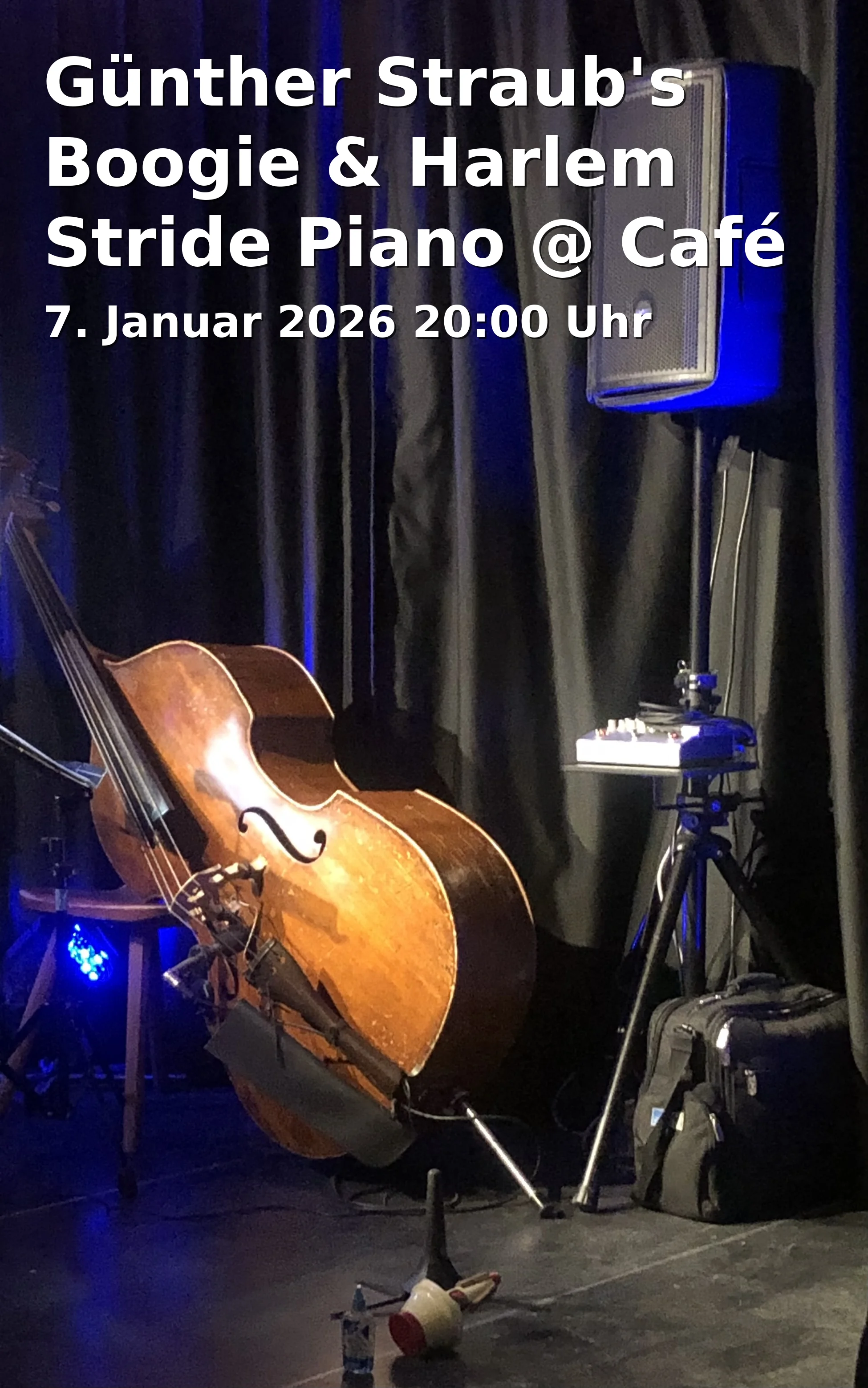 Günther Straub's Boogie & Harlem Stride Piano @ Café Museum