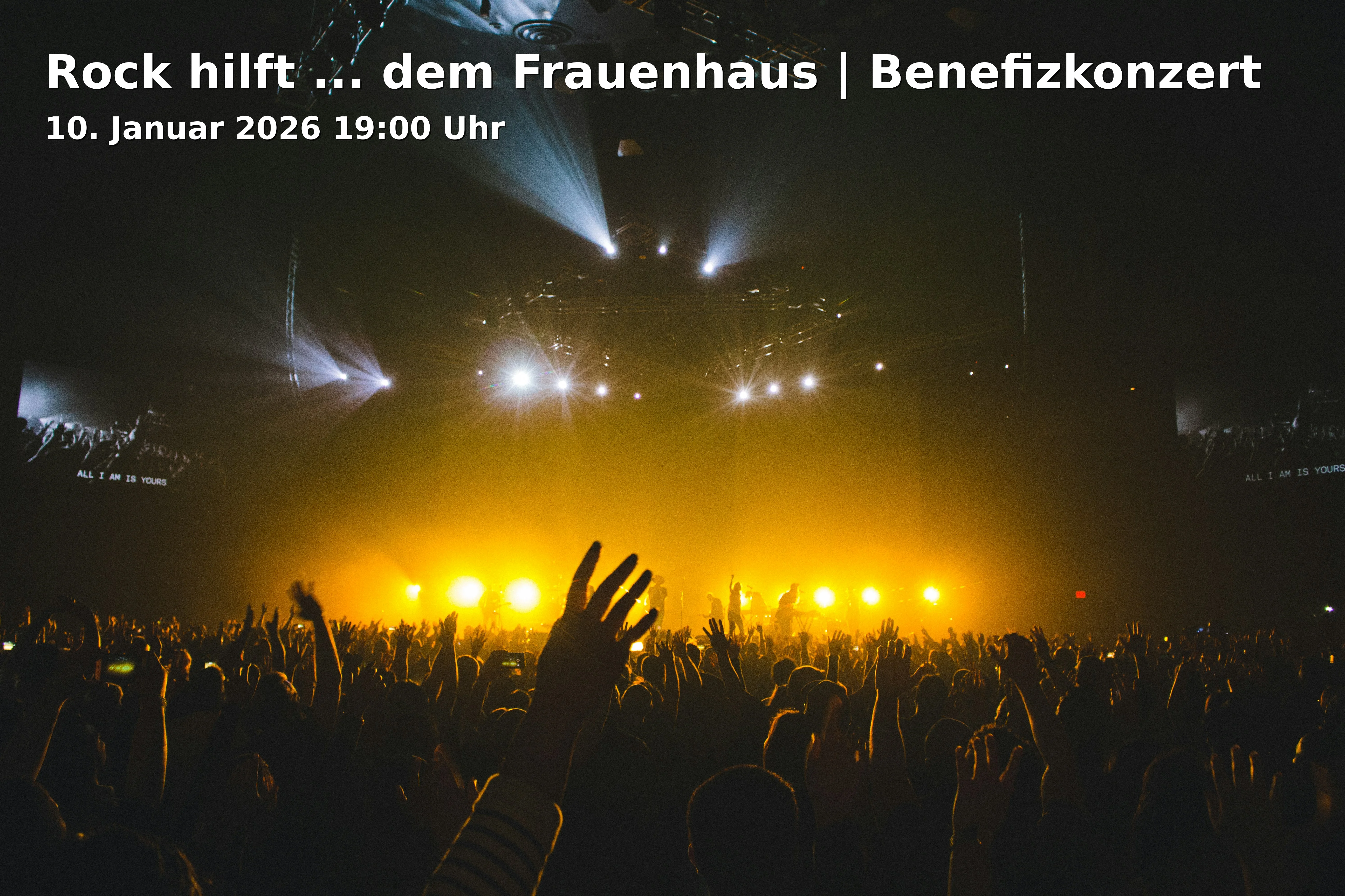 Rock hilft ... dem Frauenhaus | Benefizkonzert