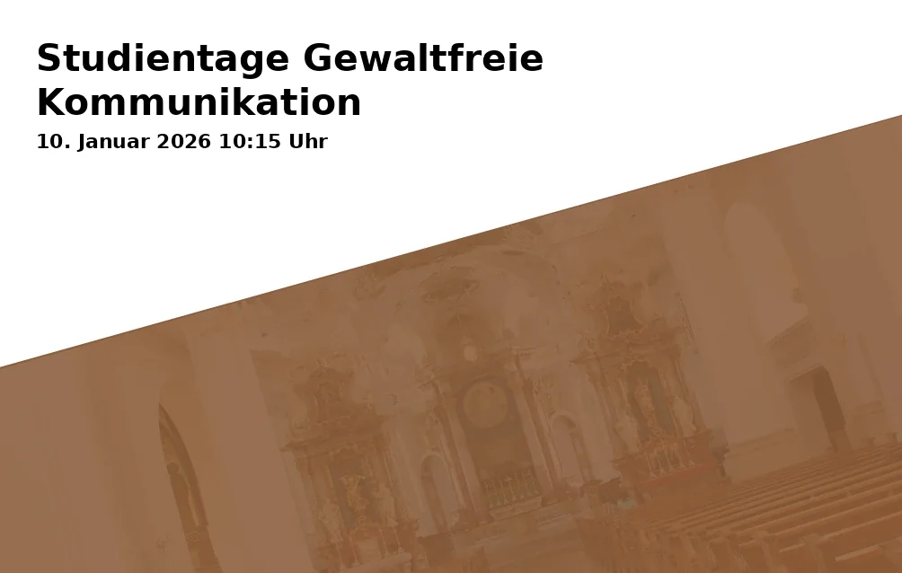 Studientage Gewaltfreie Kommunikation
