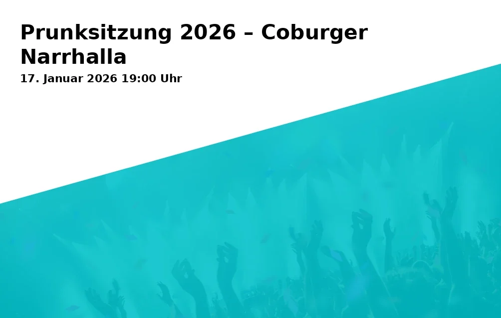 Prunksitzung 2026 – Coburger Narrhalla