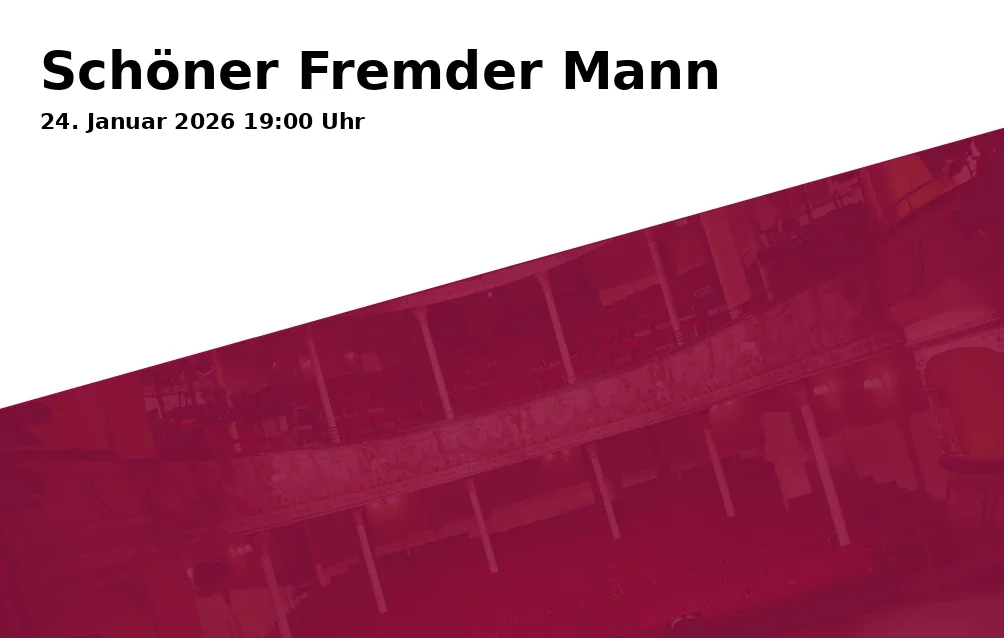 Schöner Fremder Mann