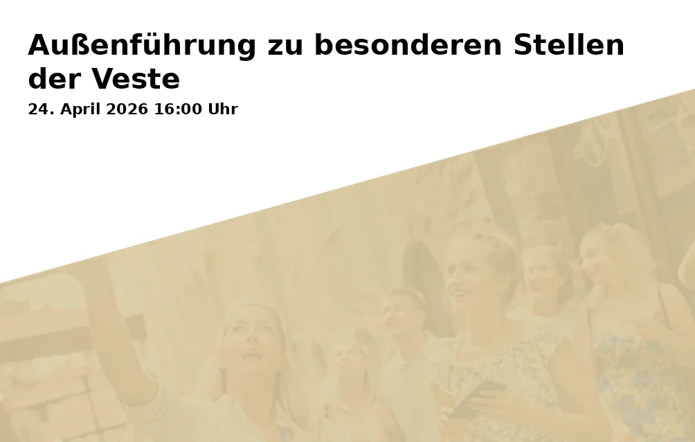 Outdoor Tour to Special Places of the Fortress