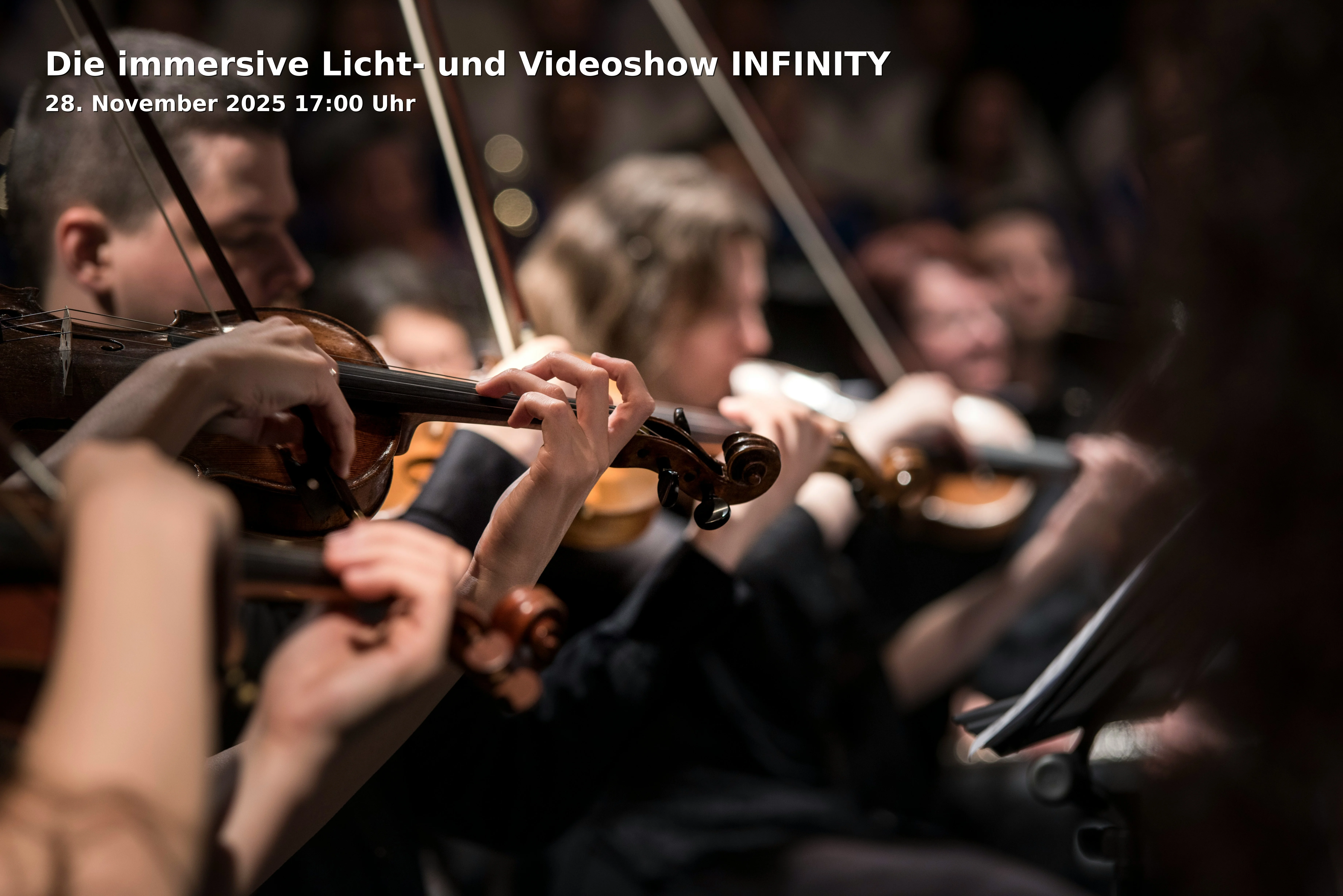 Event: Die immersive Licht- und Videoshow INFINITY