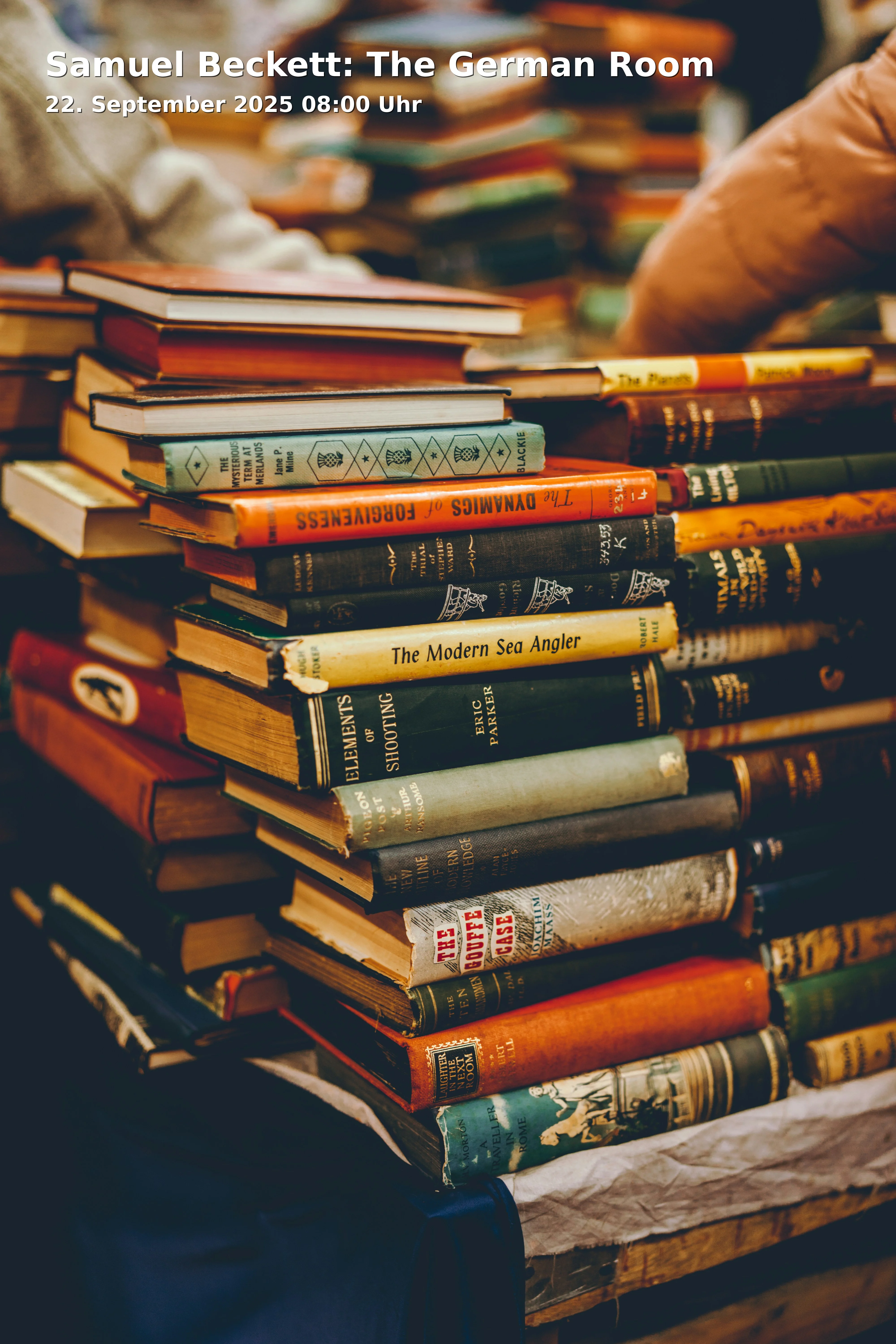 Event: Samuel Beckett: The German Room