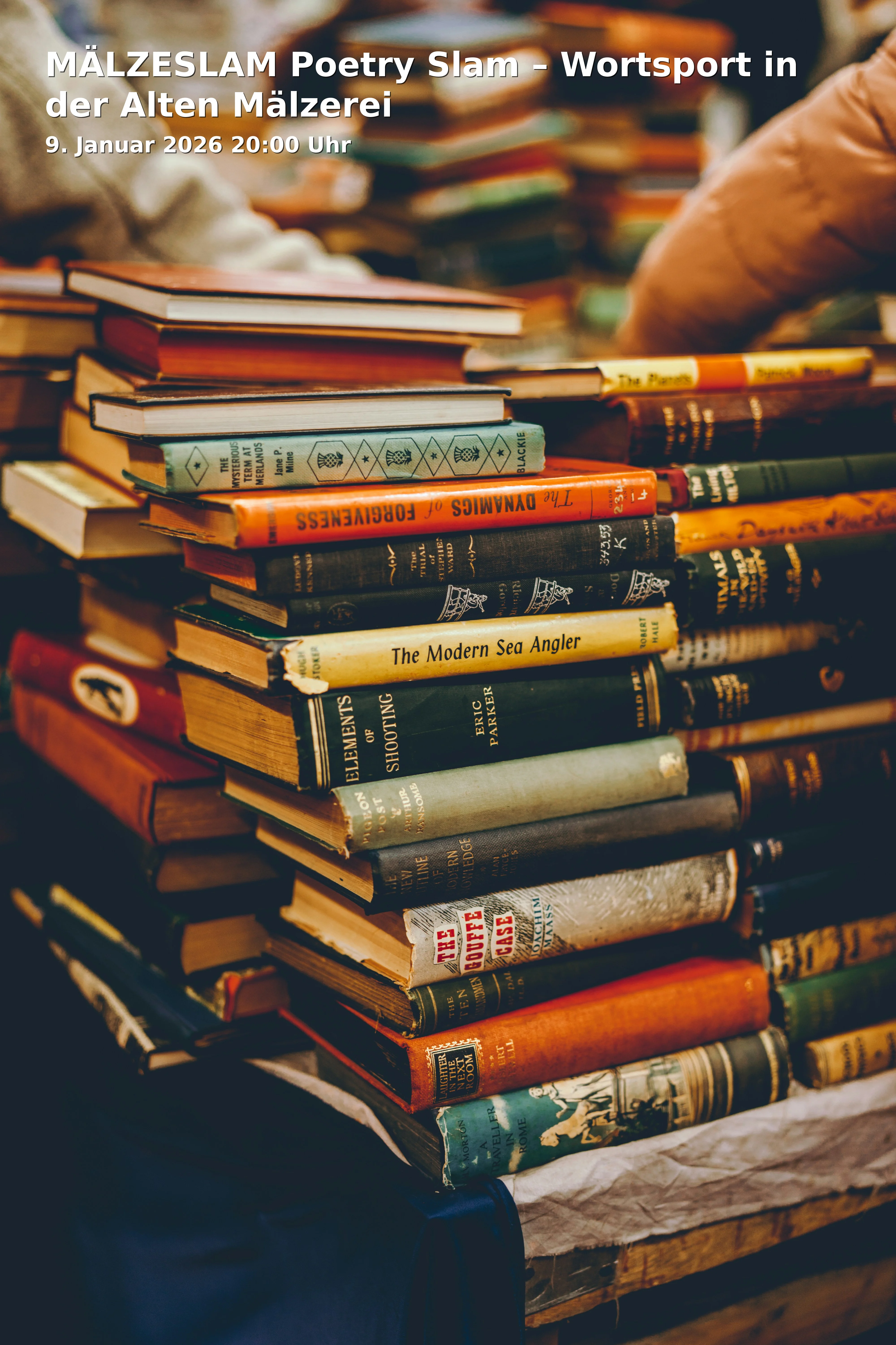 MÄLZESLAM Poetry Slam – Word Sports in the Old Malthouse