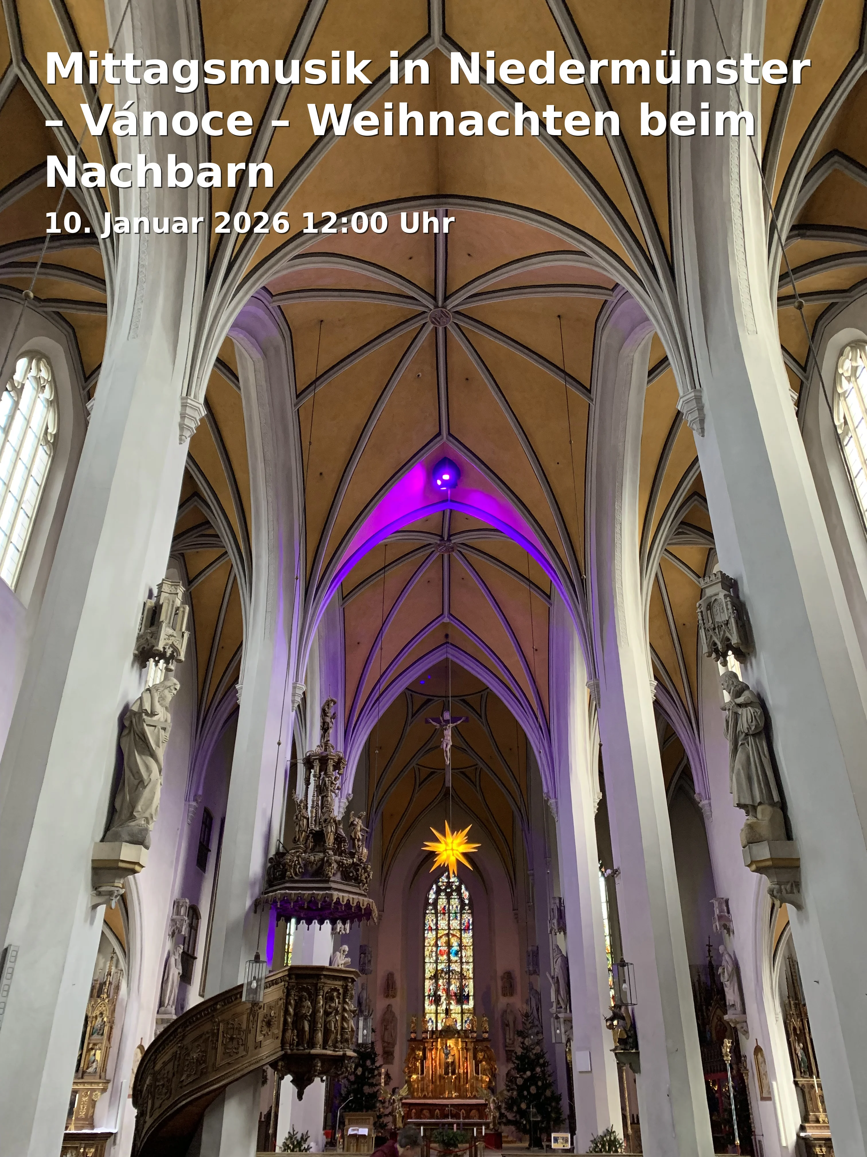 Noon Music in Niedermünster – Christmas – Christmas with the Neighbors