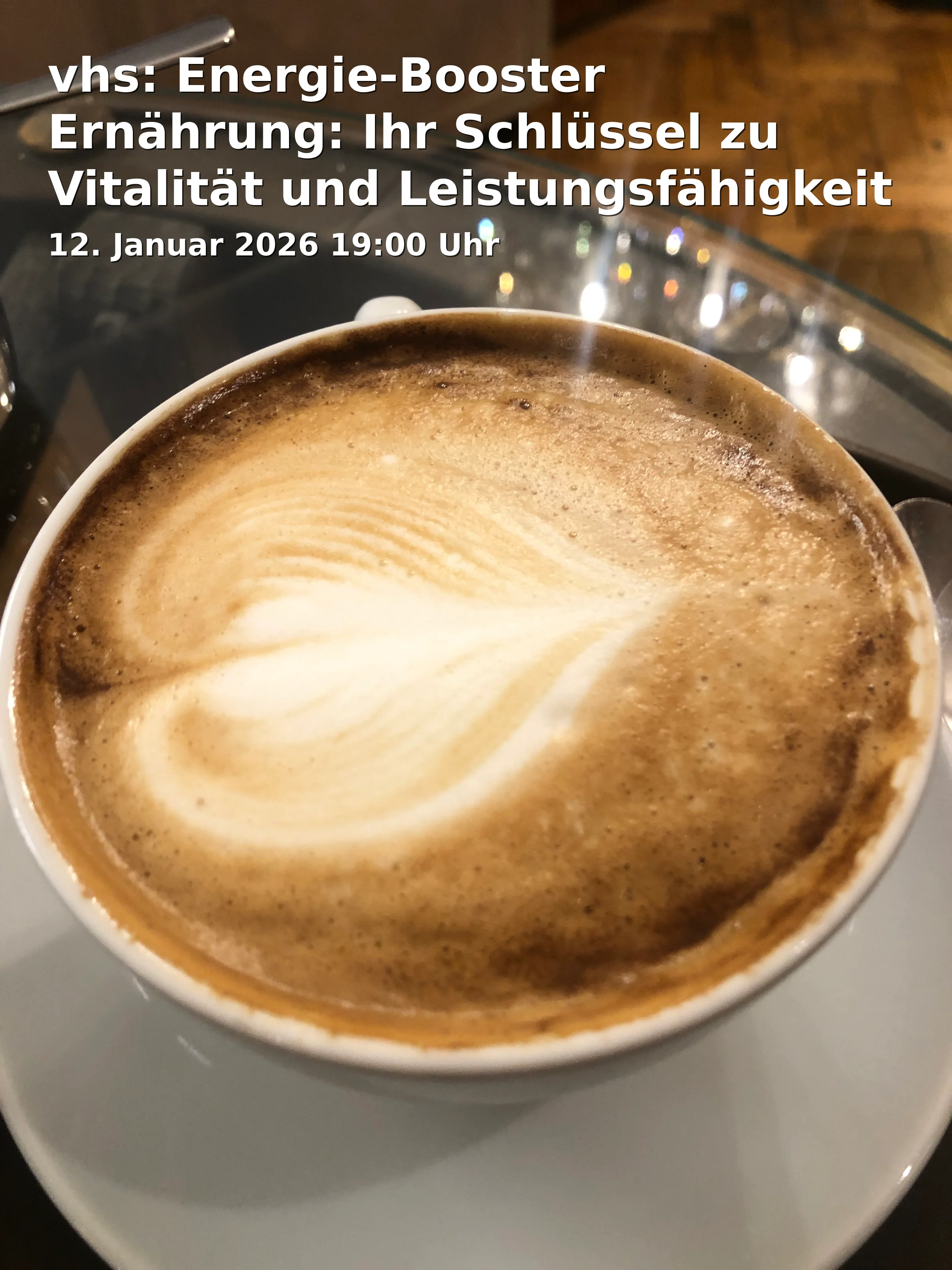 vhs: Energy Booster Nutrition: Your Key to Vitality and Performance