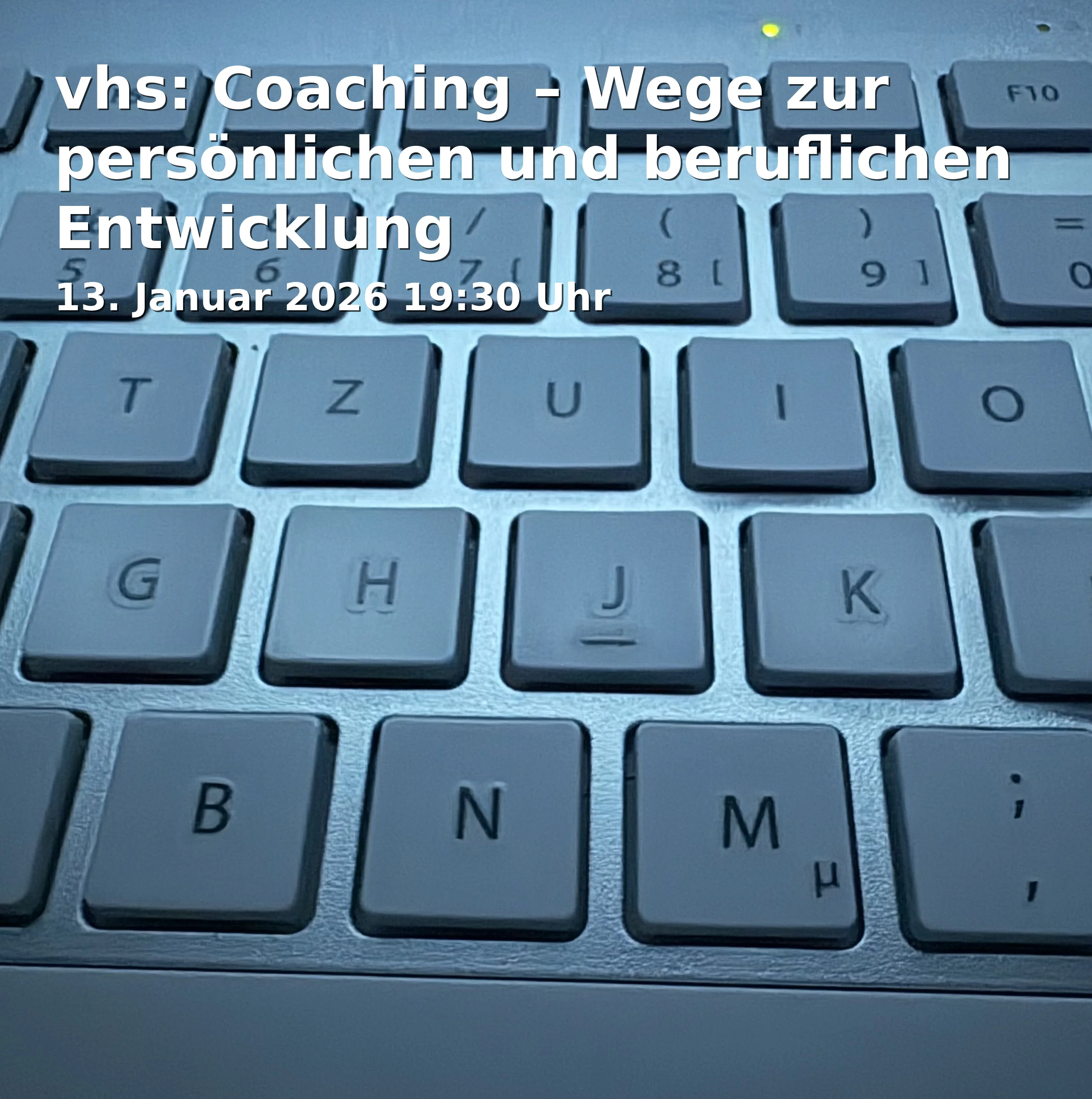 vhs: Coaching – Paths to Personal and Professional Development