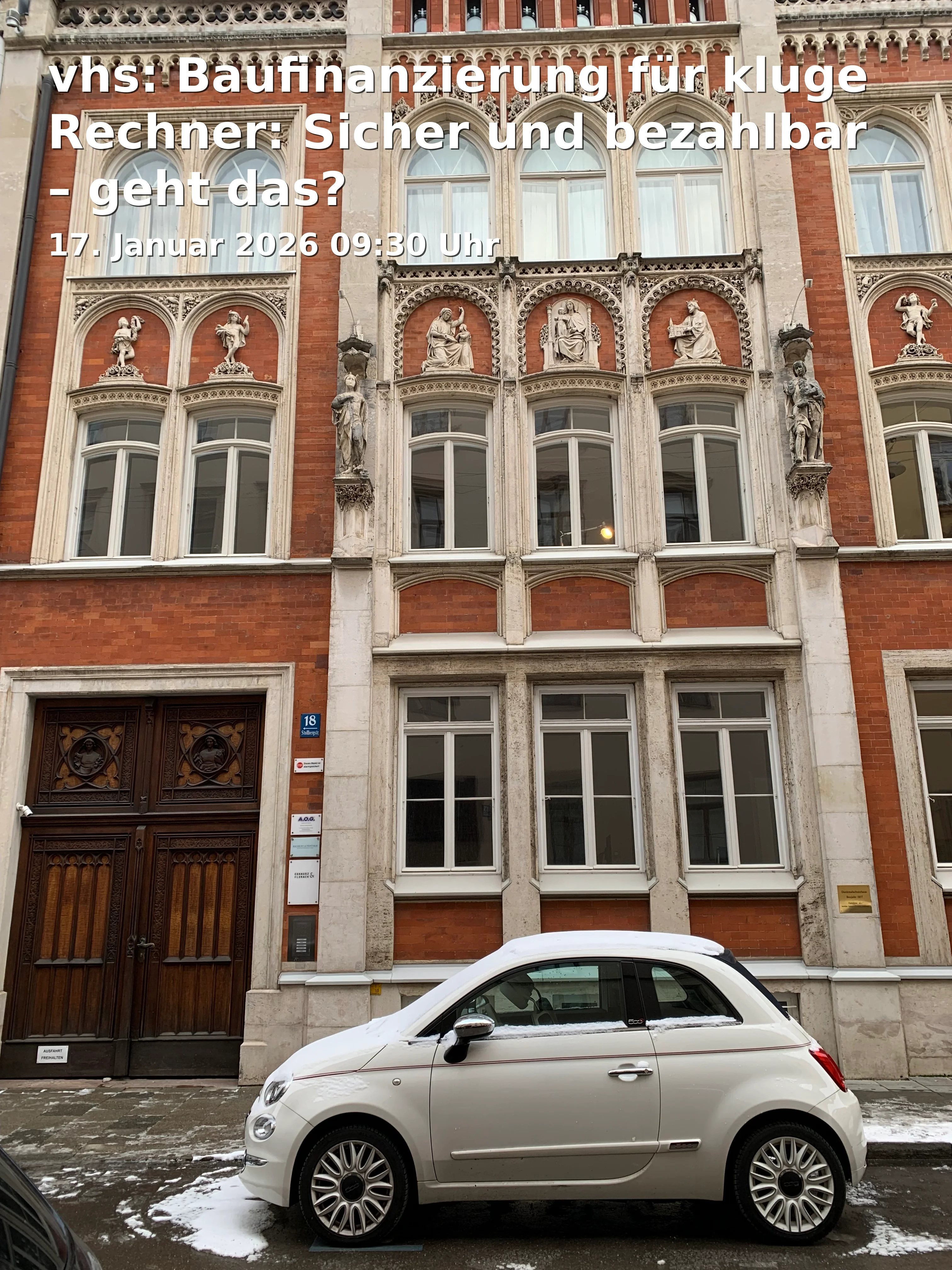 vhs: Financing for smart calculators: Safe and affordable – is that possible?