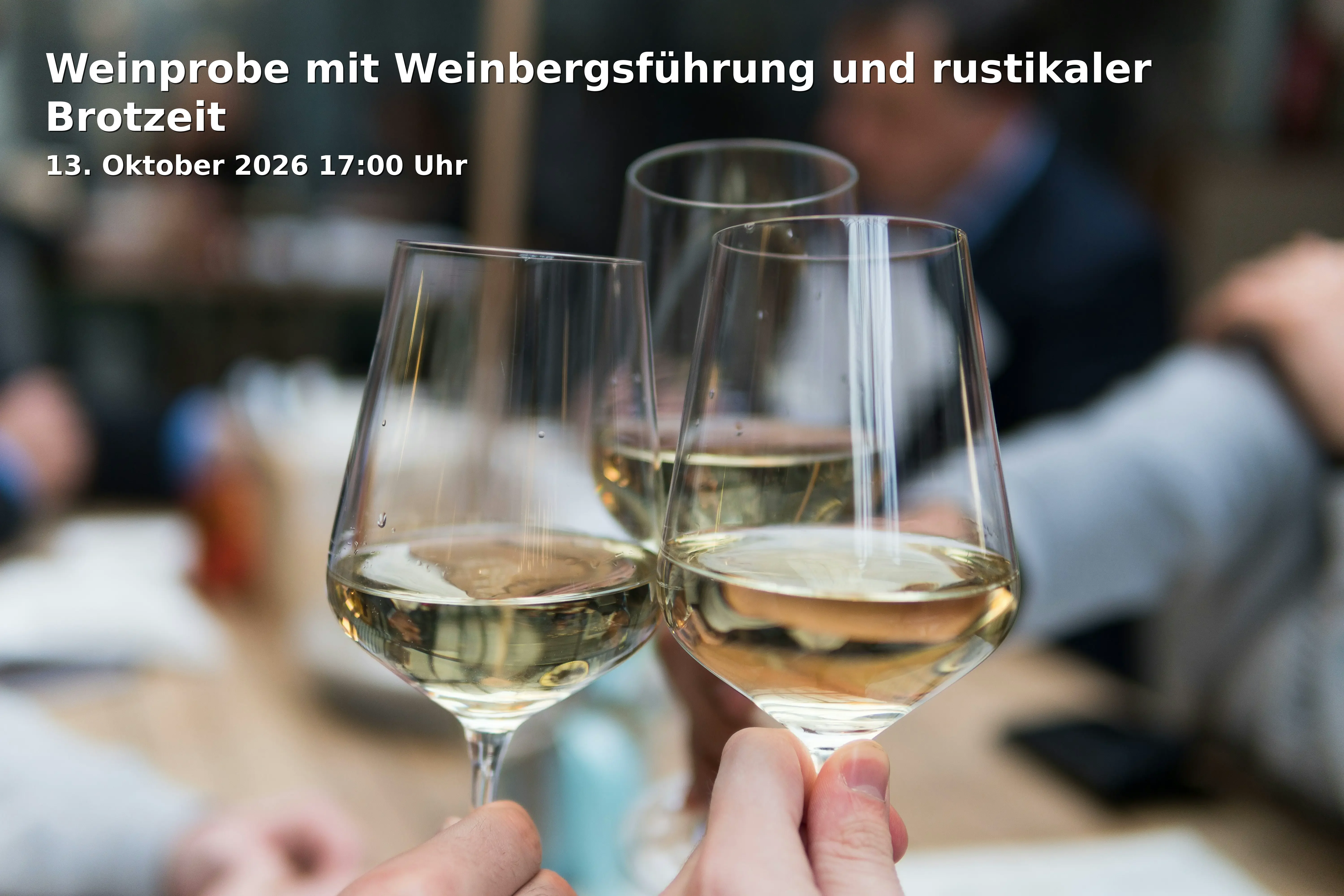 Event: Weinprobe mit Weinbergsführung und rustikaler Brotzeit